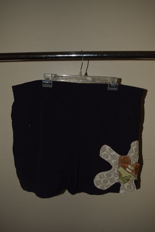 Wänelite-1 Black Fishing Shorts (XXL)