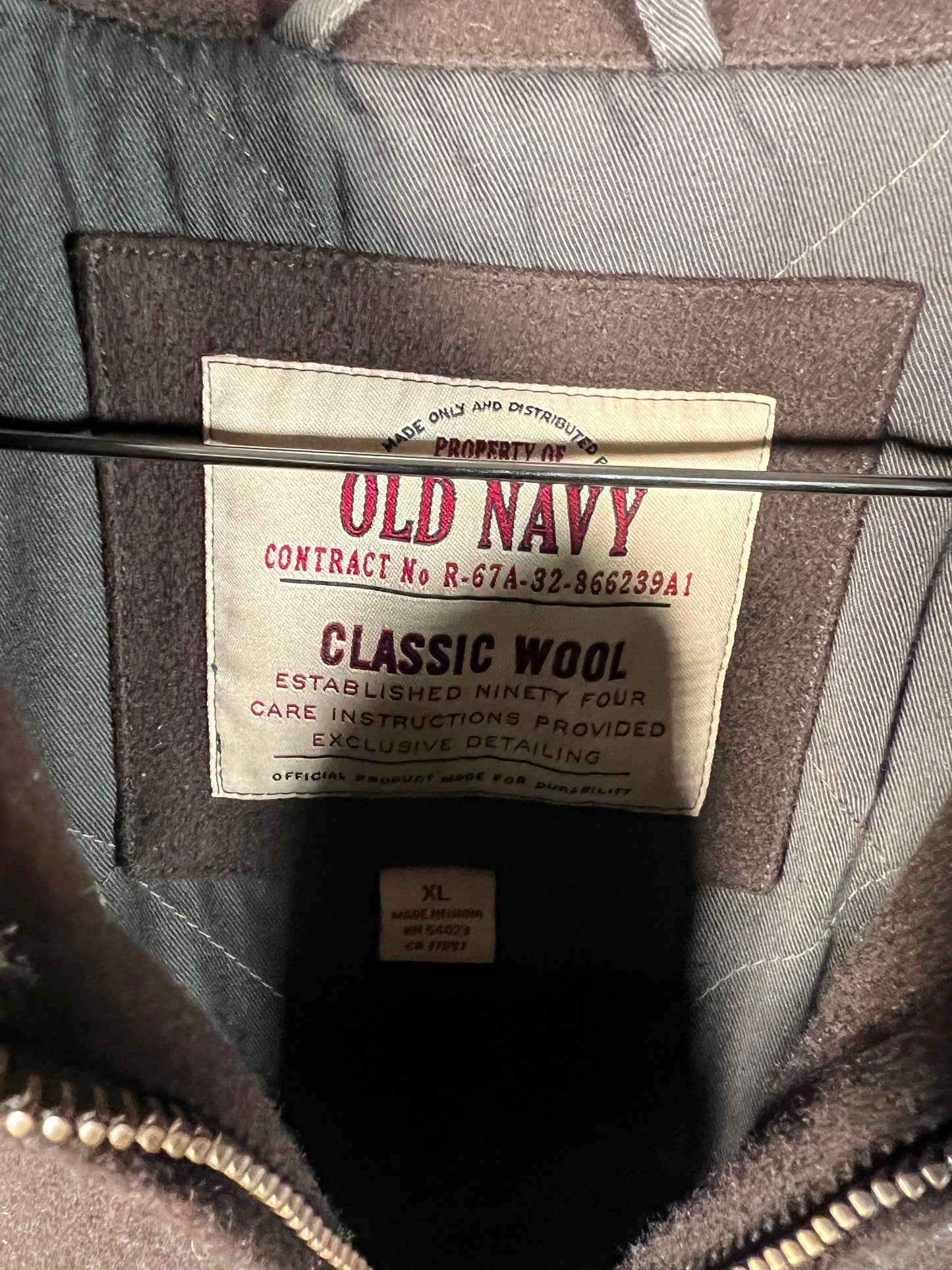 We Love You Reworked Work Jacket (XL)