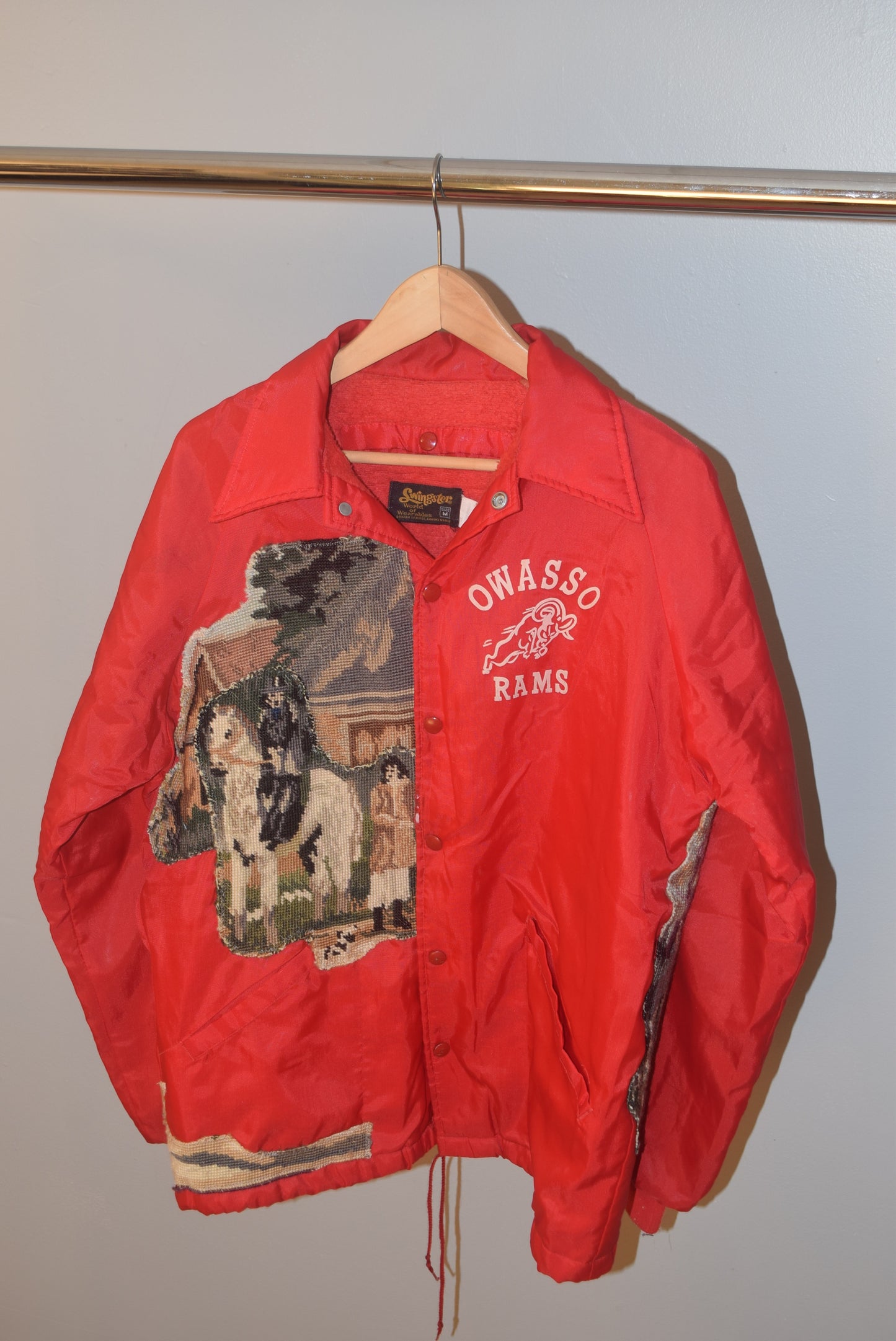 Owasso Rams Settlers Coaches Jacket