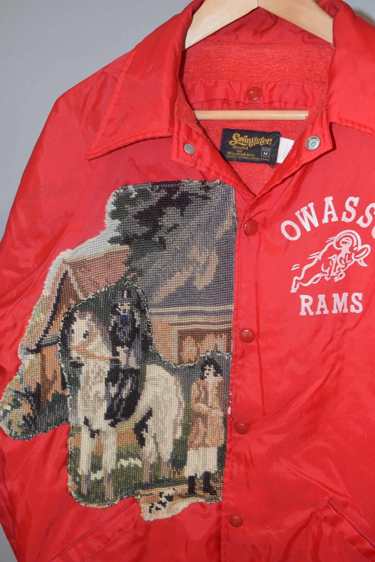 Owasso Rams Settlers Coaches Jacket