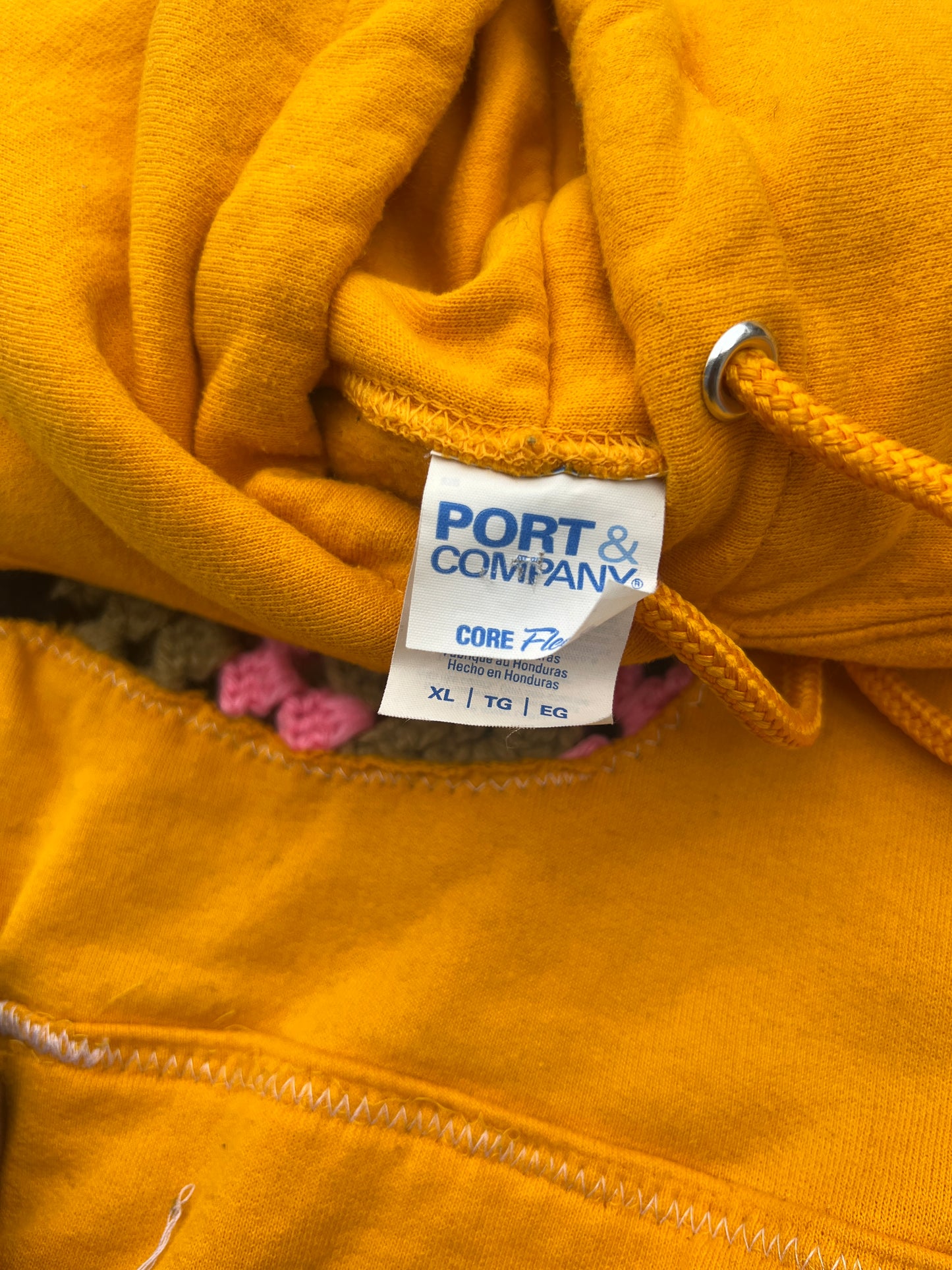 Scab Patches Hoodie (Multicolor/Yellow)- XL