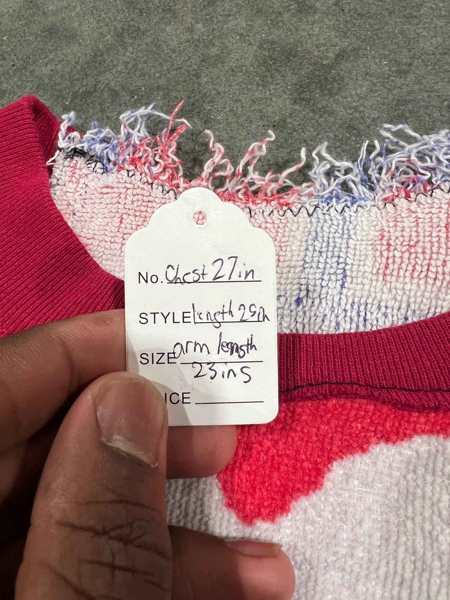 (L/S) 1996 Olympic See-Through Crewneck (XXL)