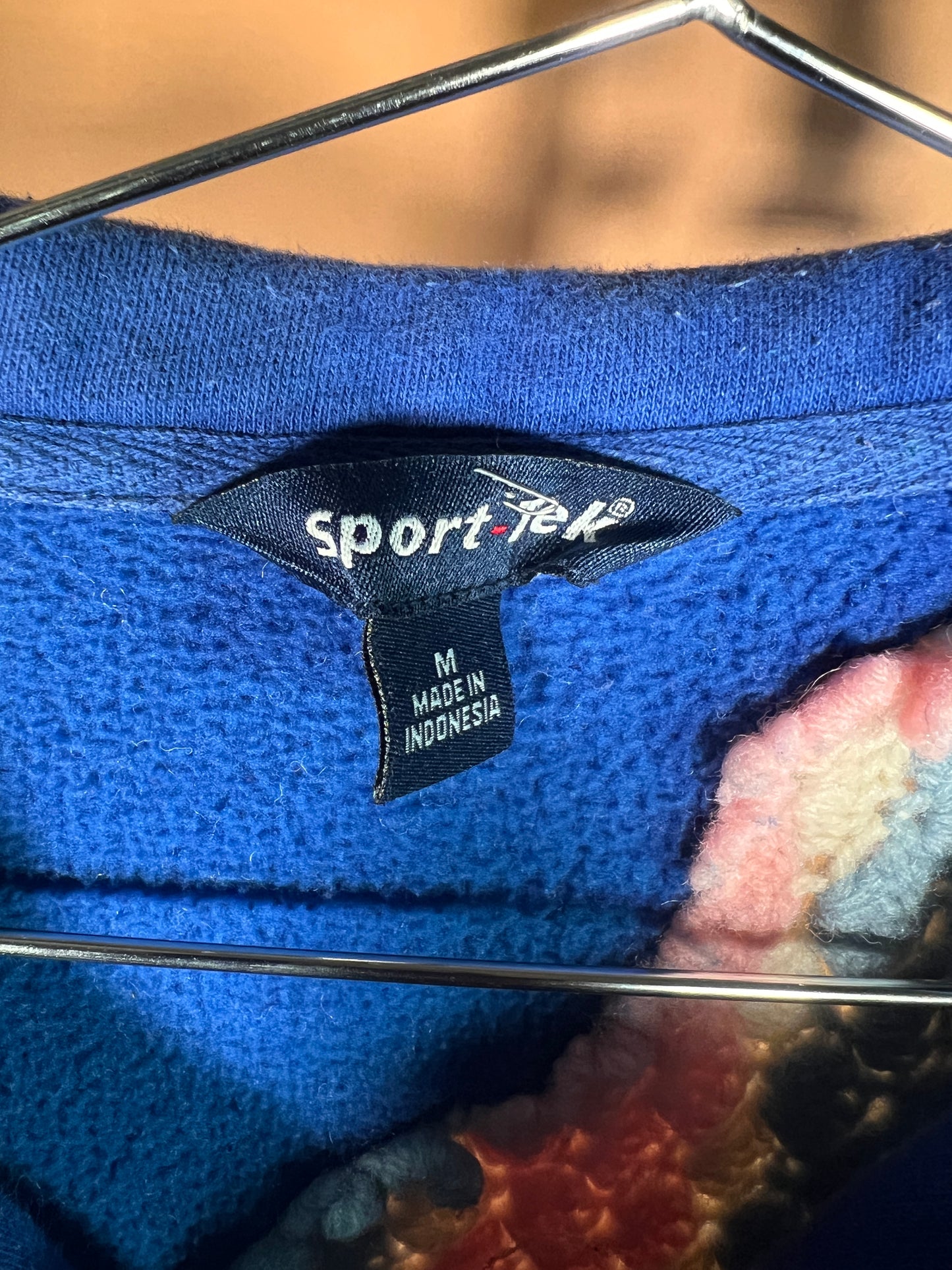 Scab Patches Quarterzip (Baby Blue/Pink/Blue)- M