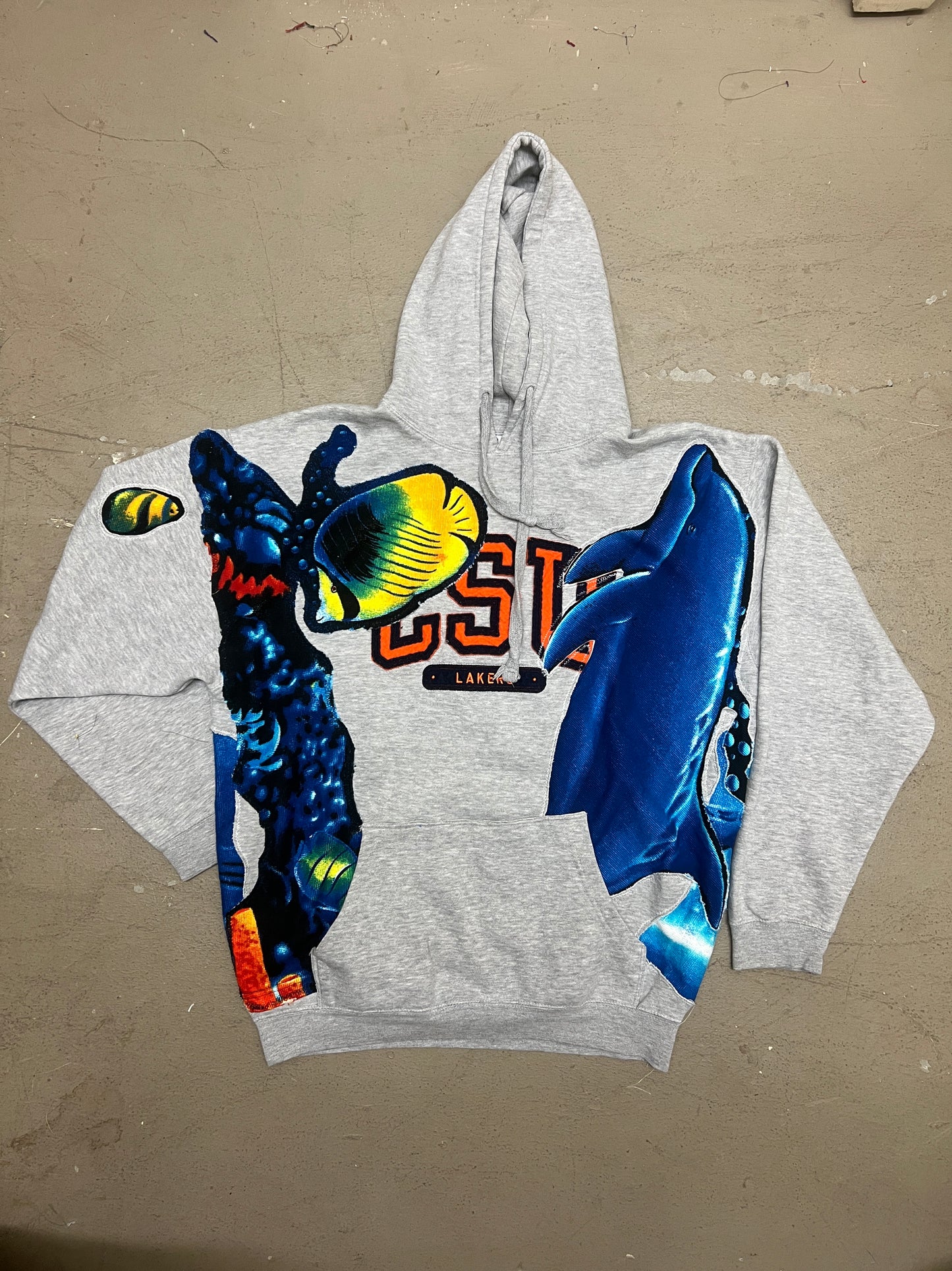 Clayton State Dolphin See Through Crewneck (L)