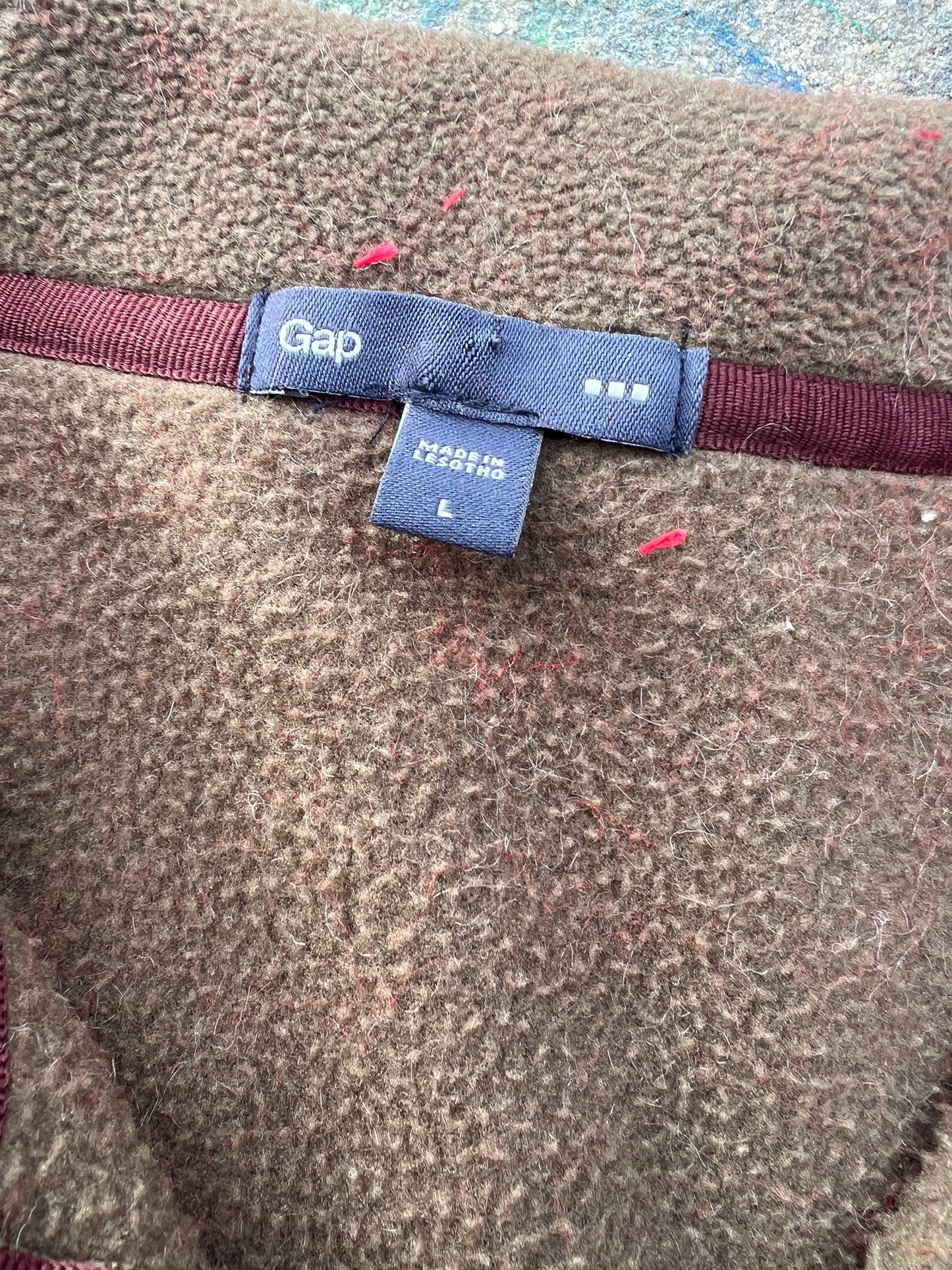 Scab Patches Quarterzip (Valentines Day/Brown)- L