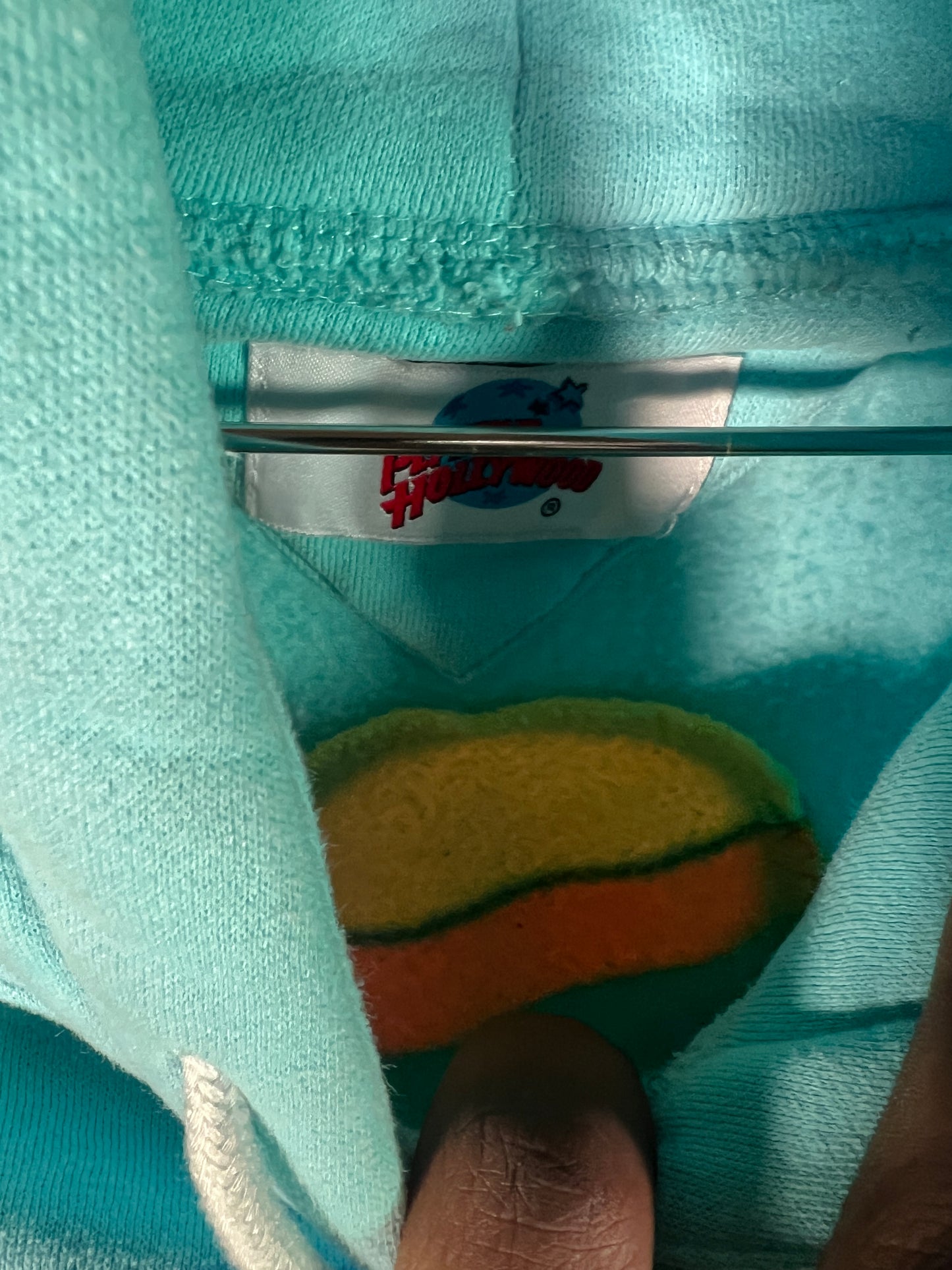 Scab Patches Hoodie (Tweety Bird/Teal)- M