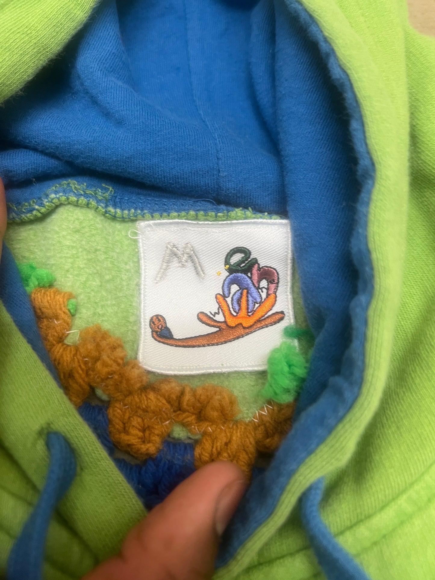 Scab Patches Hoodie (Multicolor/Green University of Kentucky) -M