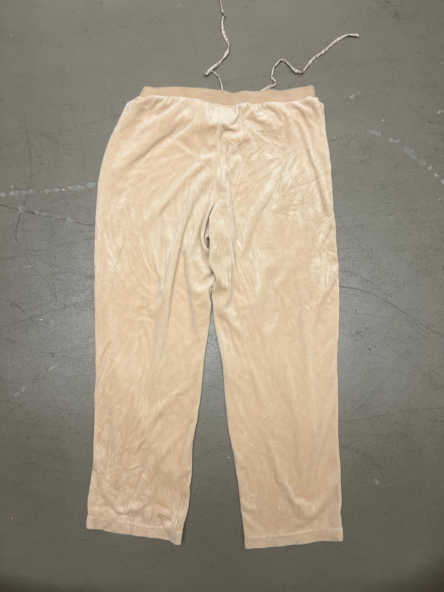 Wänelite 1 Tan Velour Sweatpants (XL)