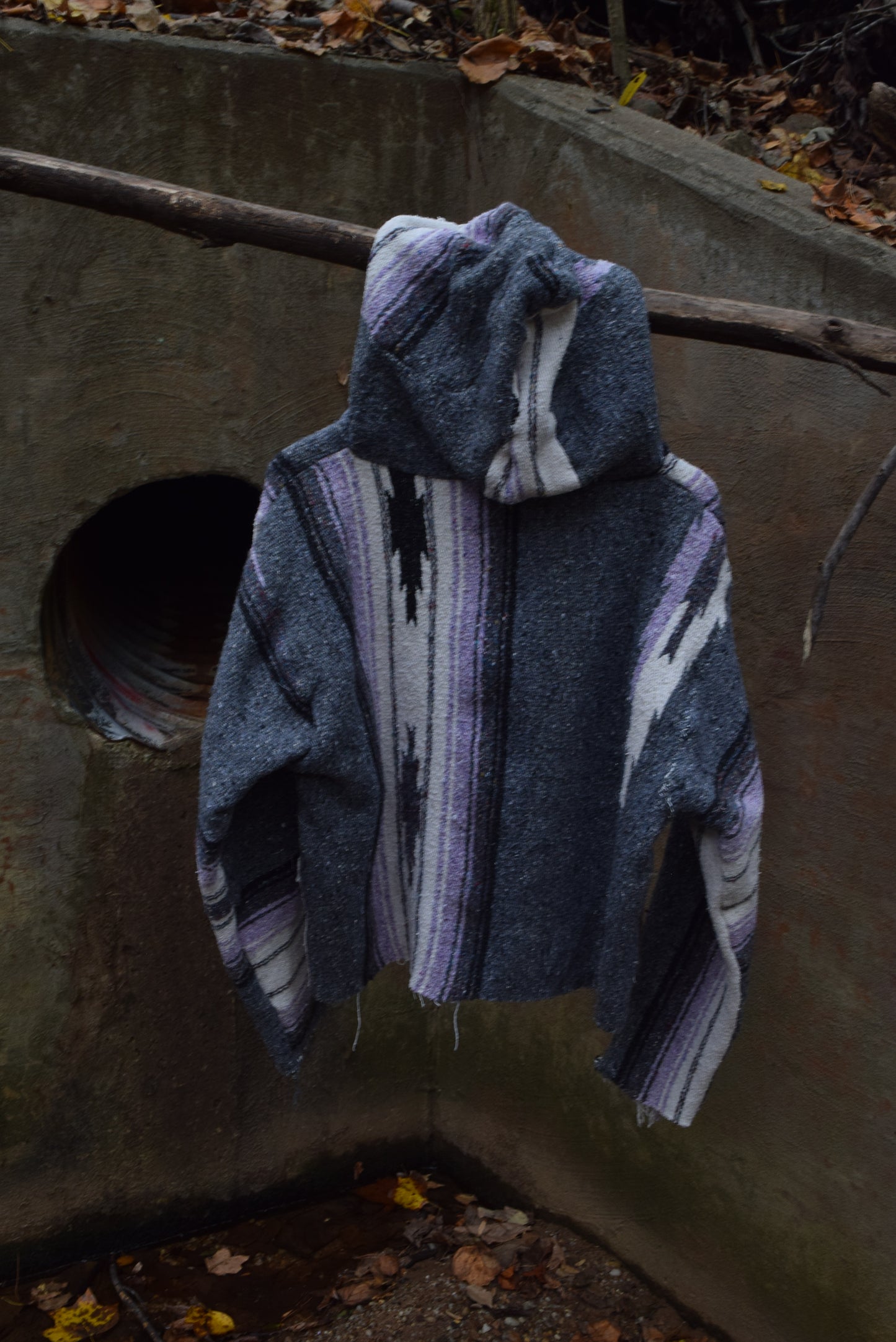 Scratch Work Blanket Hoodie