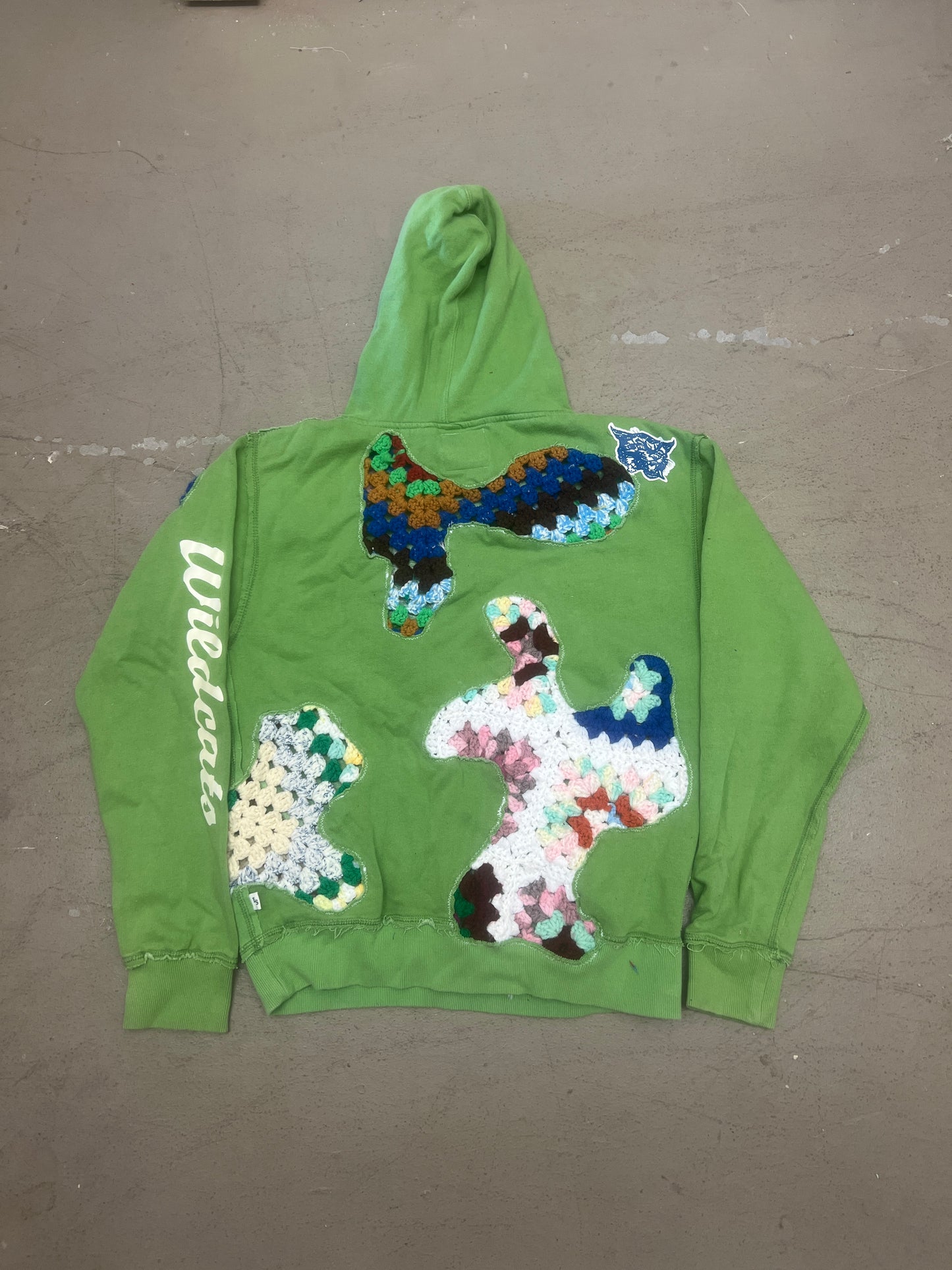 Scab Patches Hoodie (Multicolor/Green University of Kentucky) -M