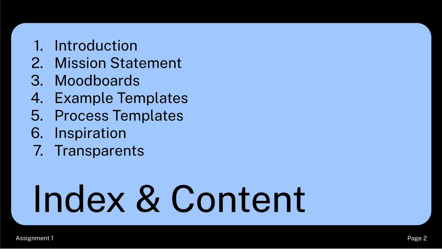 CAD 1: Project 1- Moodboards