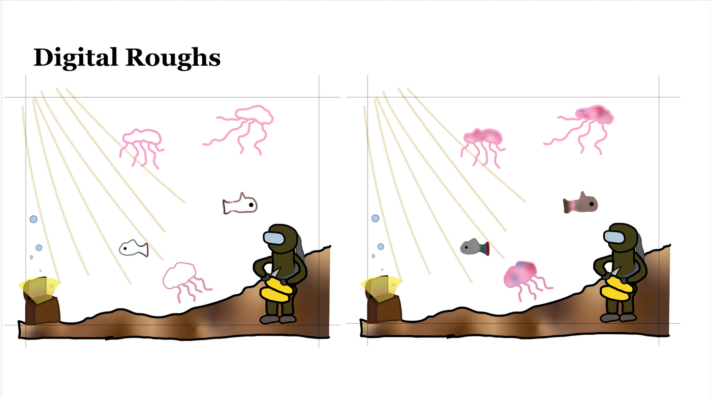 Computer Applications in Art: Project 2- "kill me fishing"