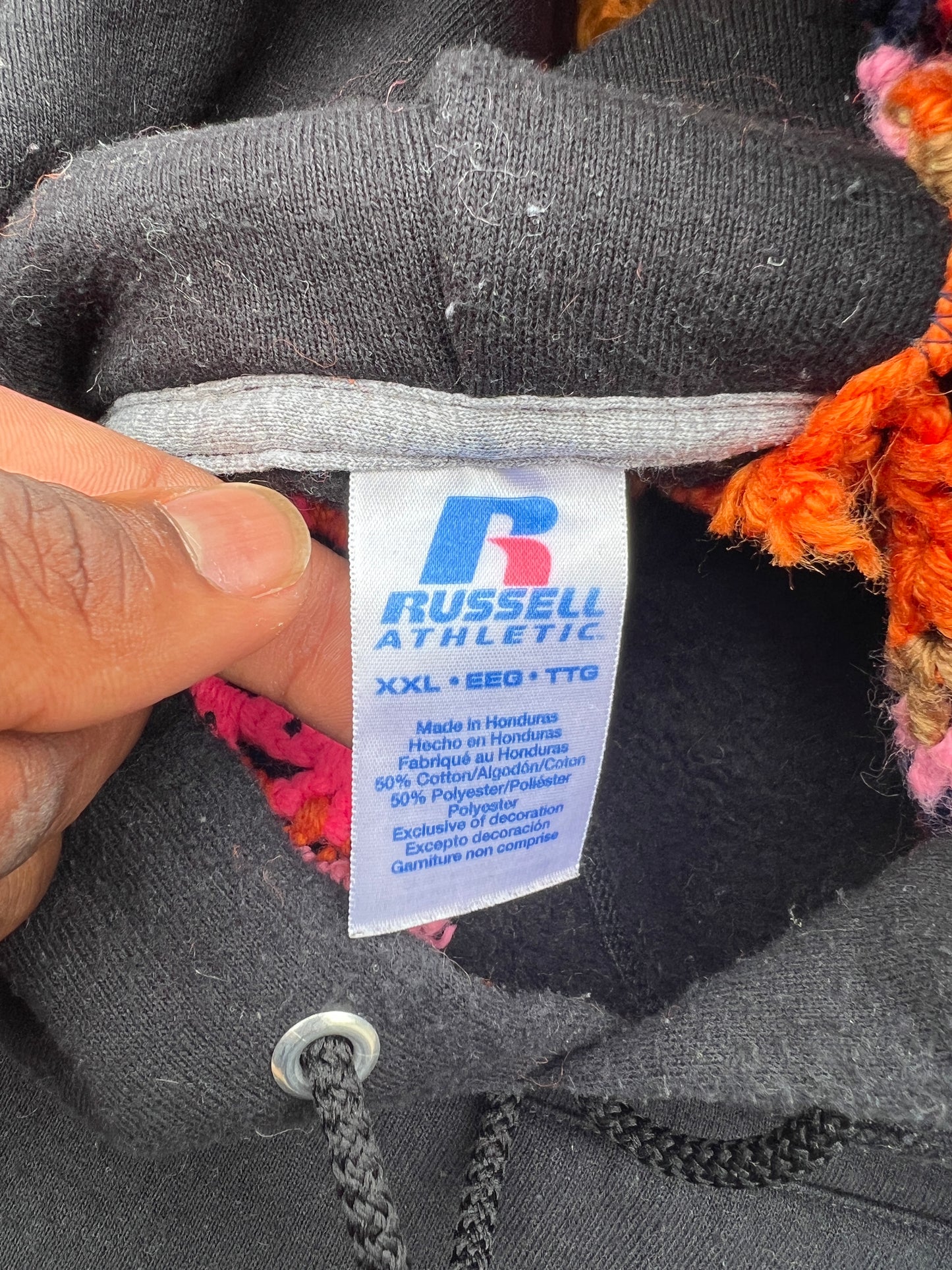 Scab Patches Hoodie (Multicolor/East Carolina)- XXL