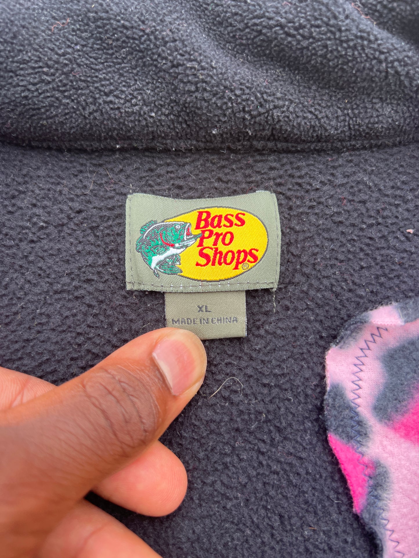 Scab Patches Quarterzip (Pink Cheetah/Black)- XXL