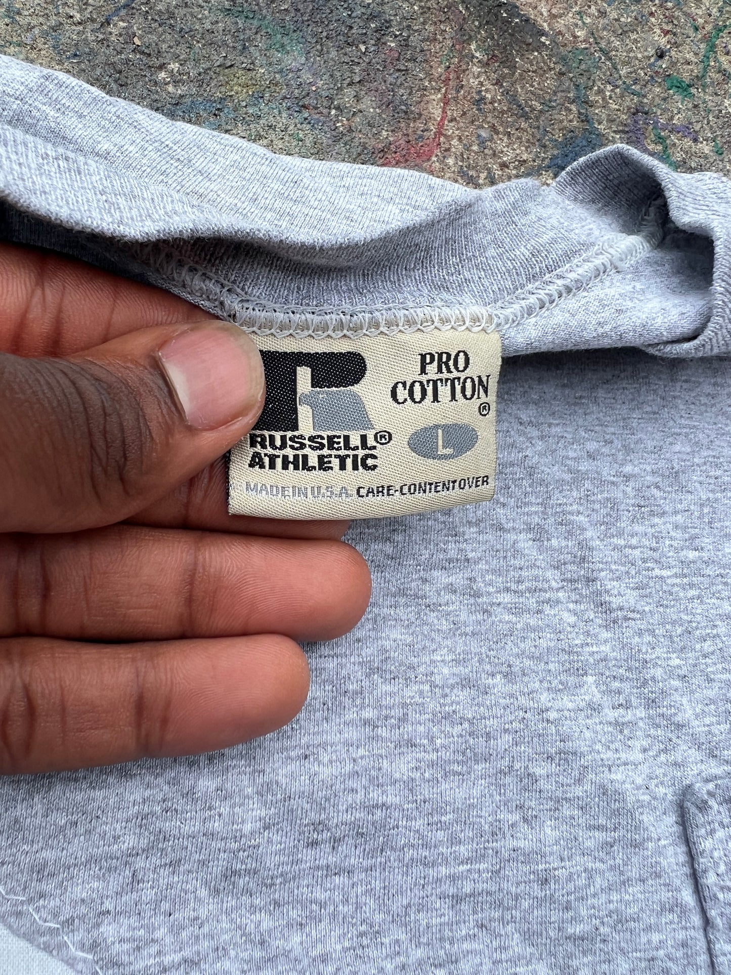 Scab Patches T-Shirt (Sesame Street/Grey- L