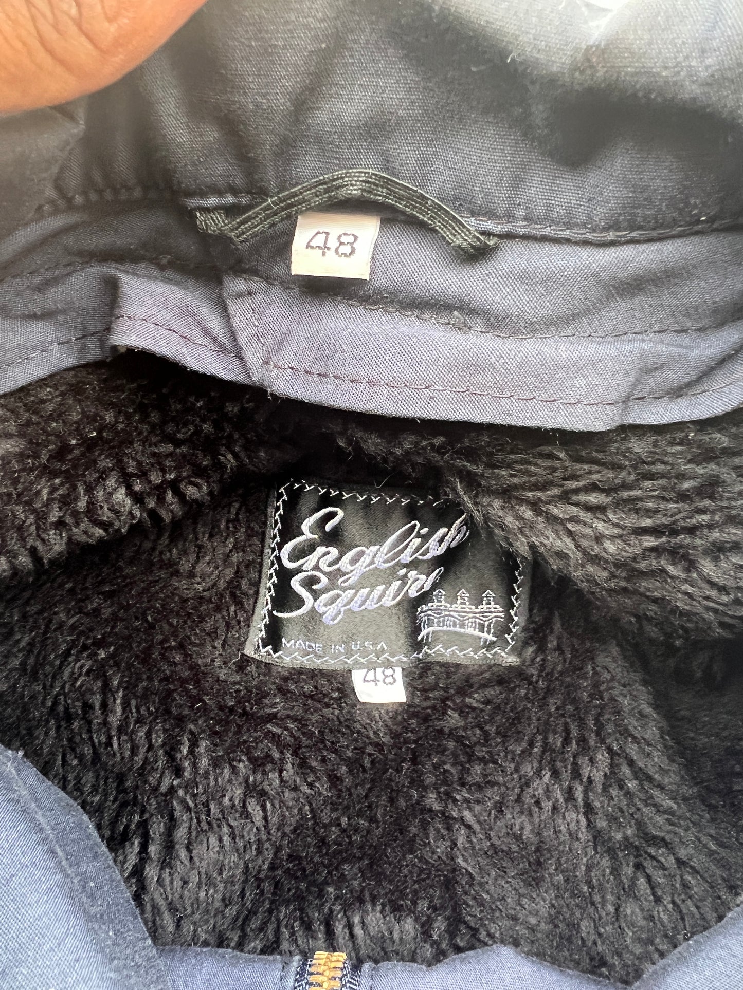 (L/S) Wolf Pondering The Moon See Through Jacket (XL)