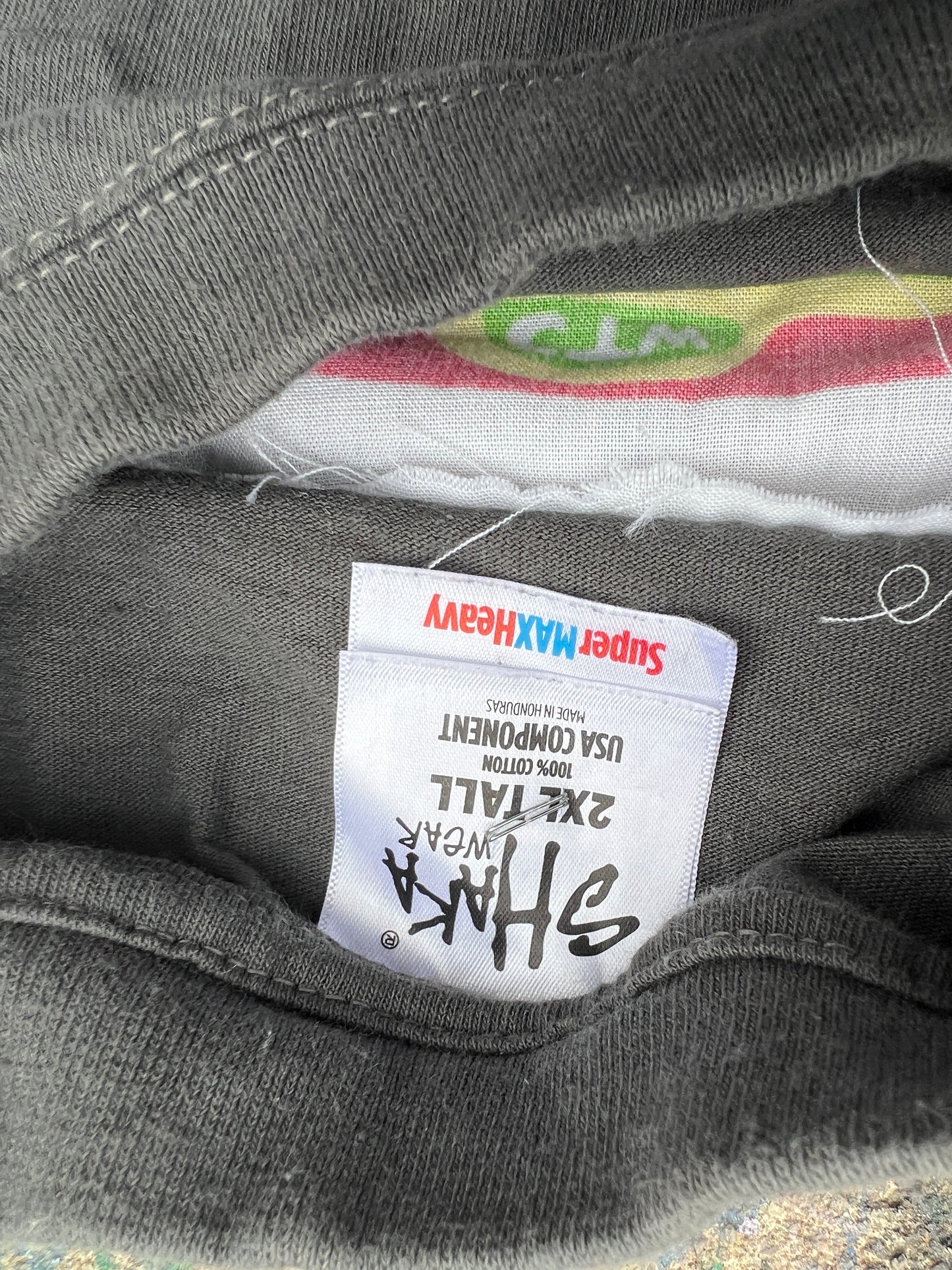 Scab Patches T-Shirt (Sesame Street/Dark Grey)- XXLT