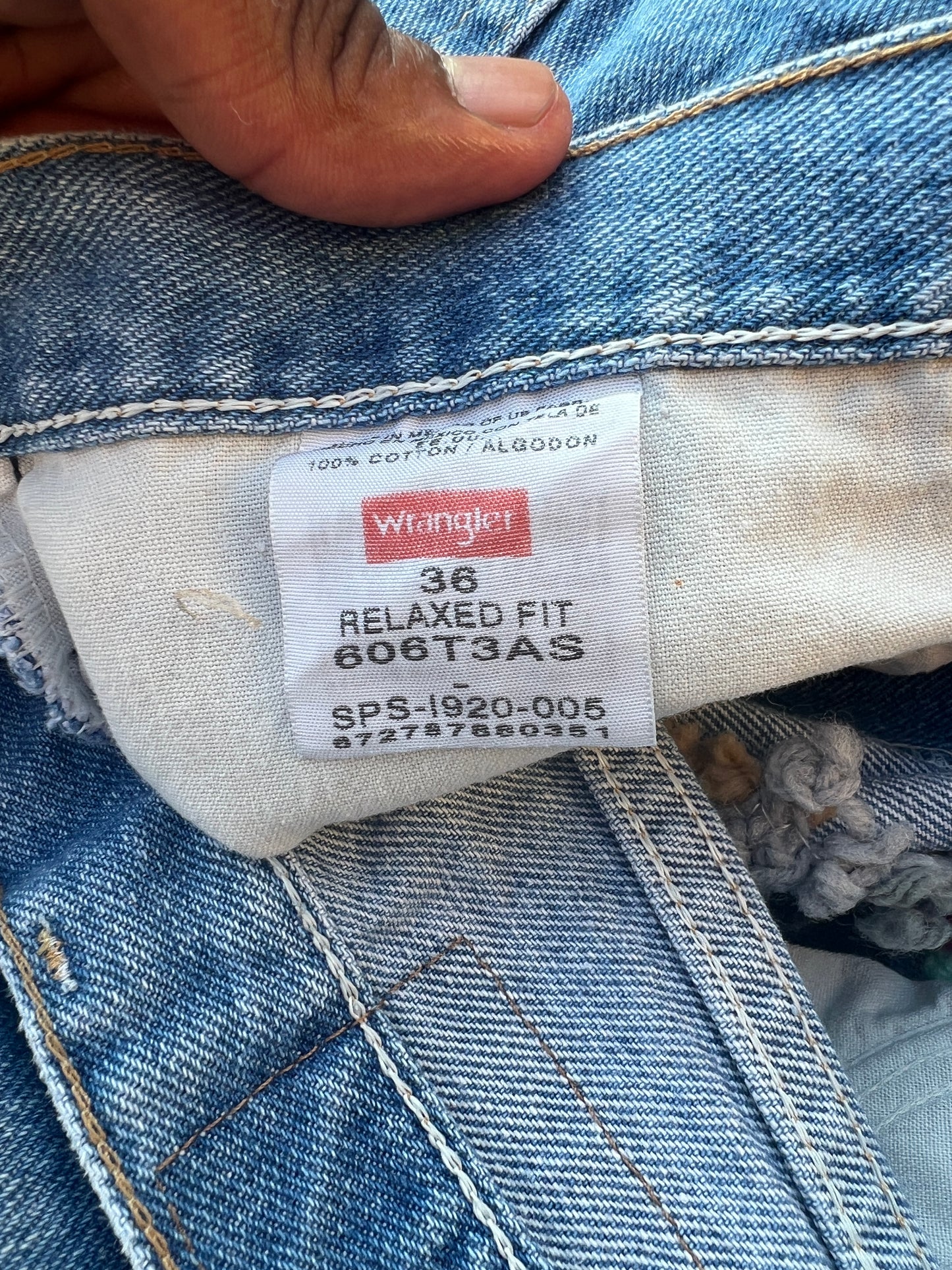 Scab Patches Jorts (Multicolor/Light Wash) - 36