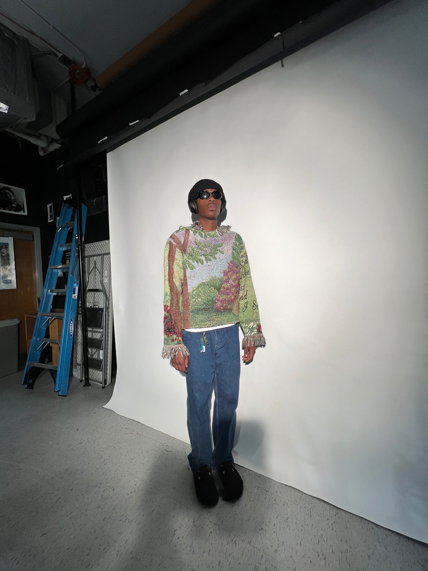 Amazing Grace Scratchwork Hoodie (L)