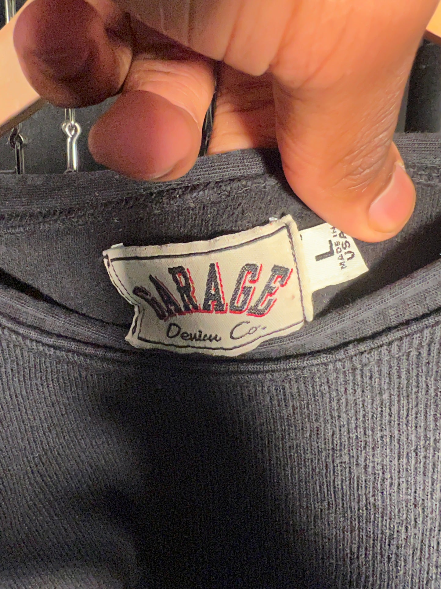 Garage Split Sleeve Reworked Hoodie (XL)