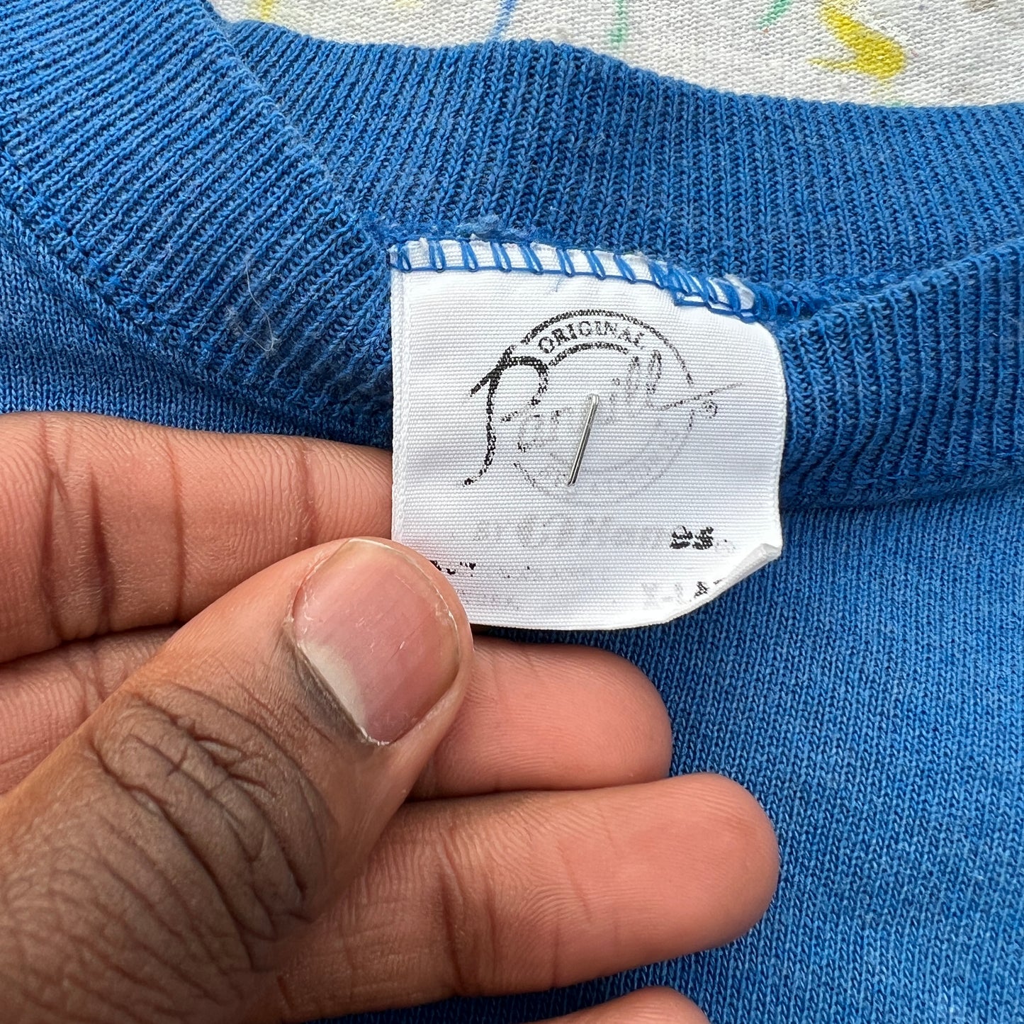 Scab Patches Crewneck (Scooby-Doo/Blue)- M