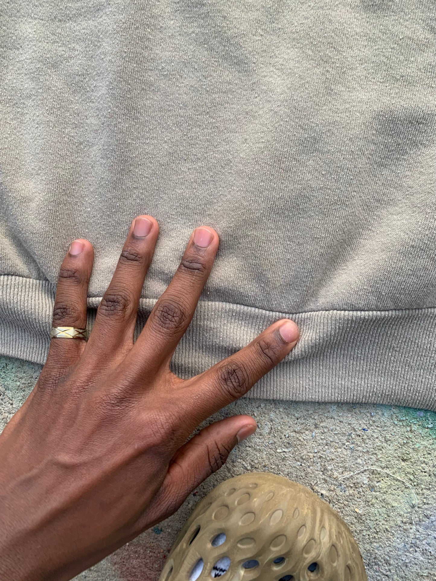 Wäne Wear Crewneck (Multicolor/Tan)- XXL