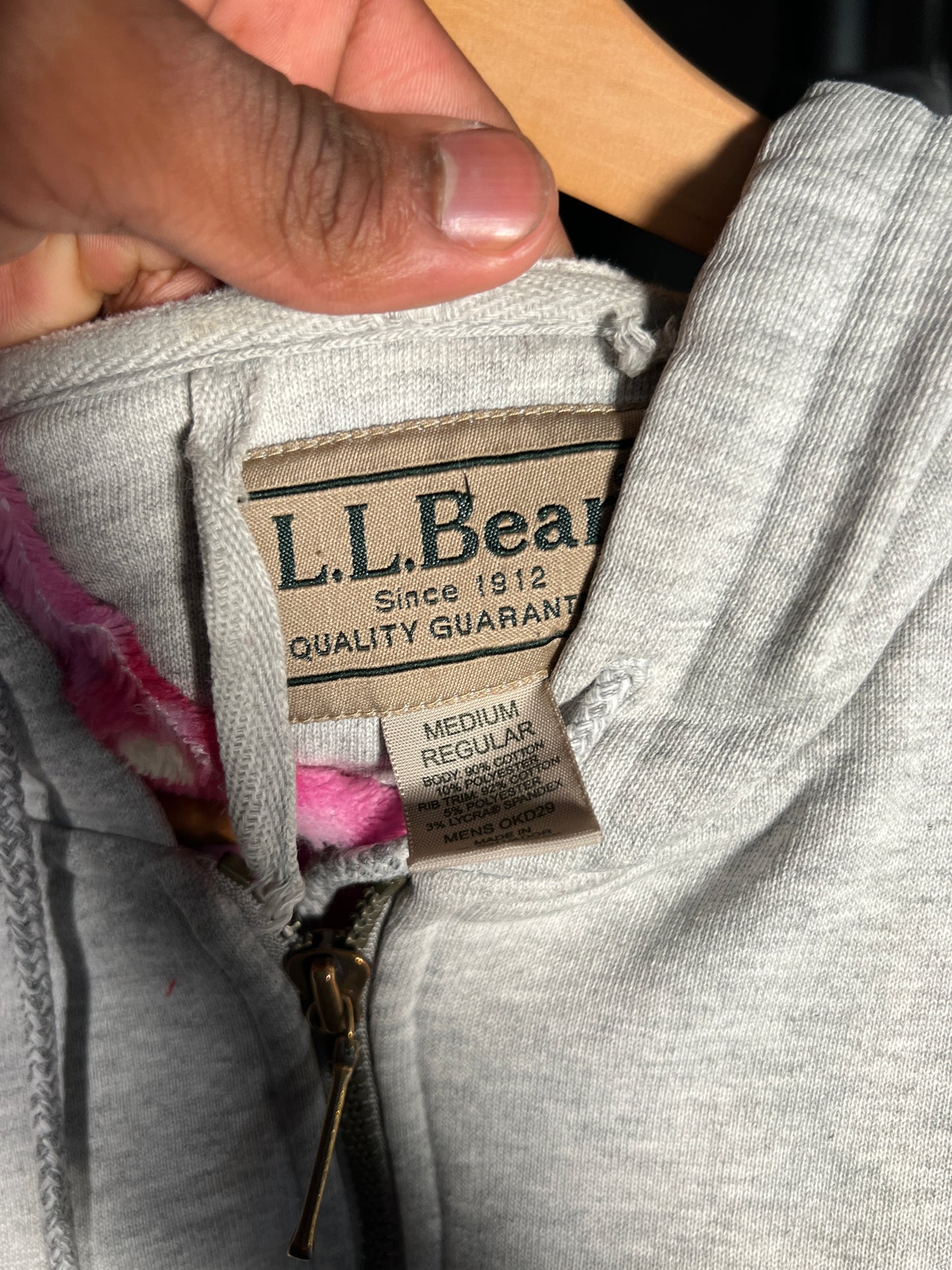 (LS) Hello Kitty See Through Scab Patch Zip Up Hoodie (M)