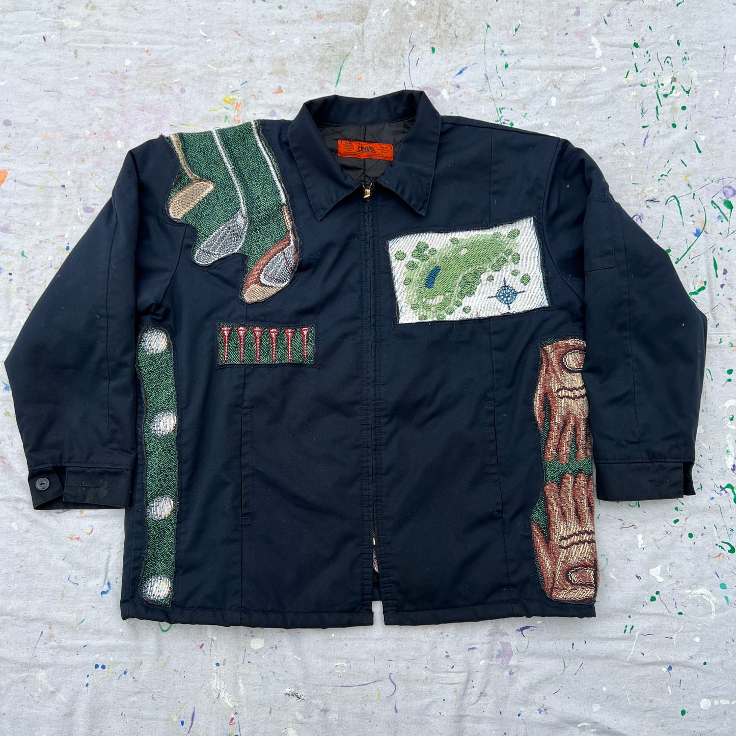 Golfing Kit See-Through Work Jacket