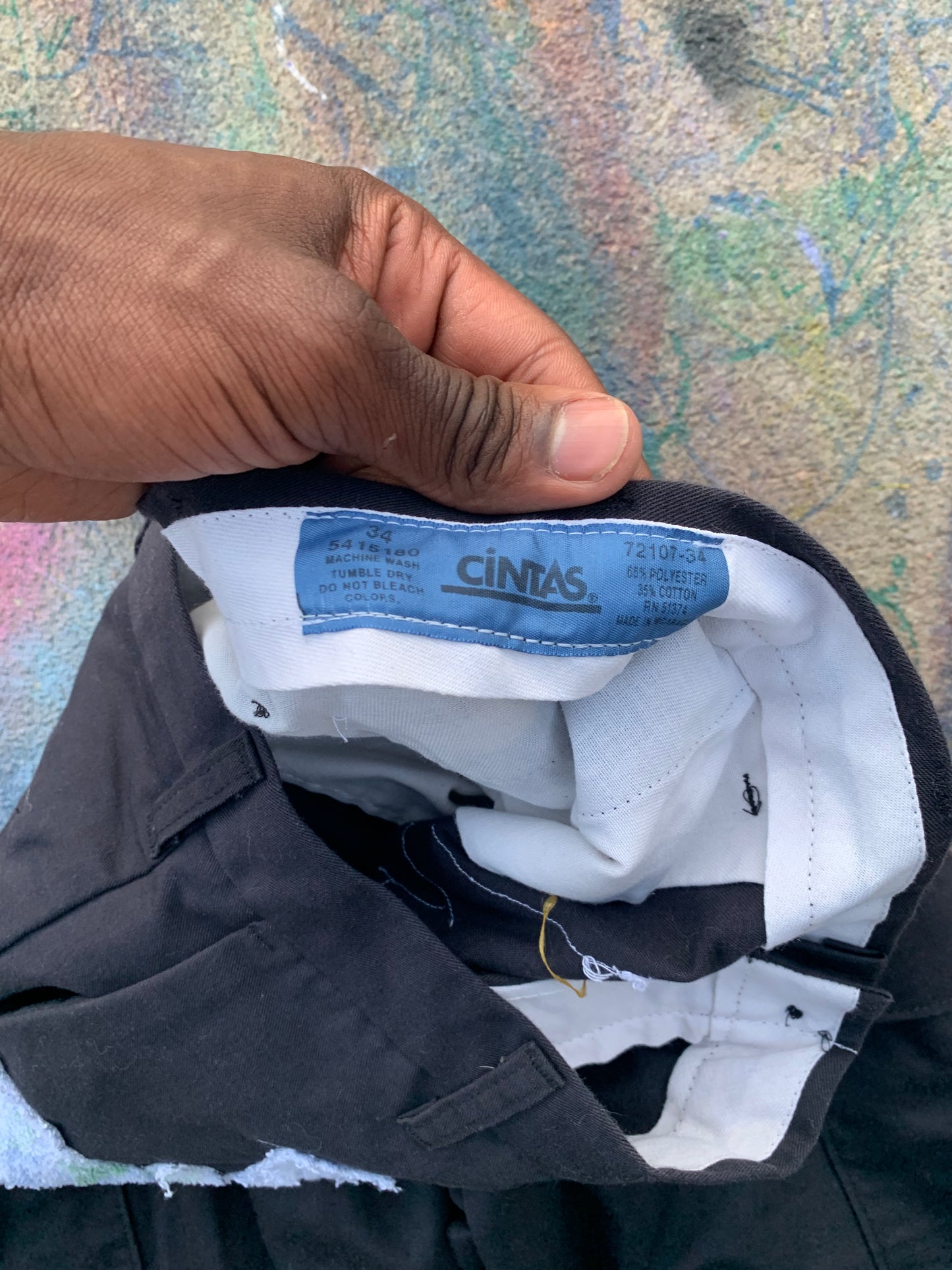 (LS) Wäne Wear Cargo Pants (Multicolor/Dark Grey) -34/30