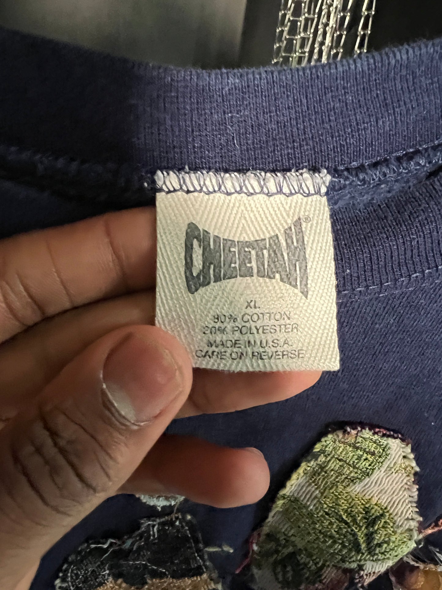 Wäne Wear Crewneck (Multicolor/Navy)- XL