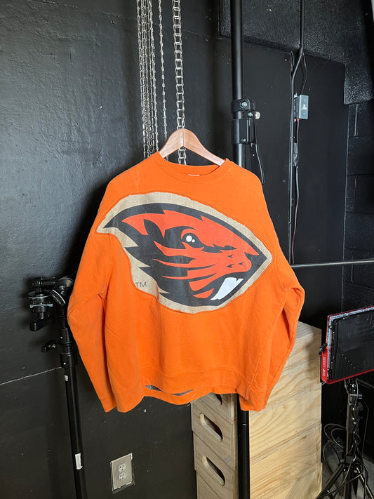 (LS) Oregon State See Through Crewneck (L)