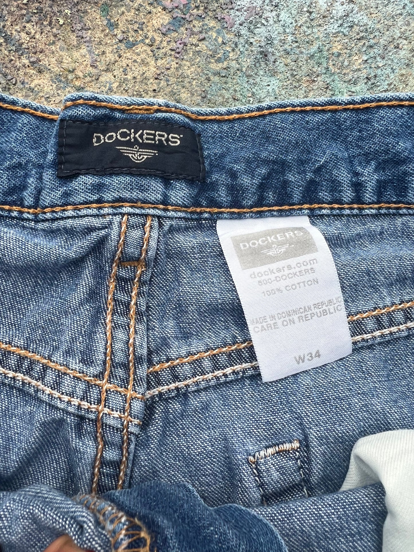 (LS) Wäne Wear Jean Shorts (Multicolor/Navy)- 34