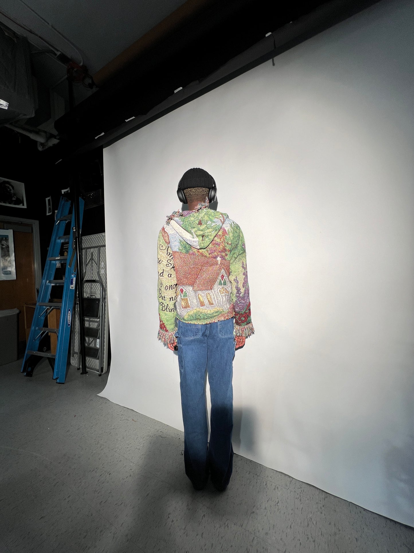 Amazing Grace Scratchwork Hoodie (L)