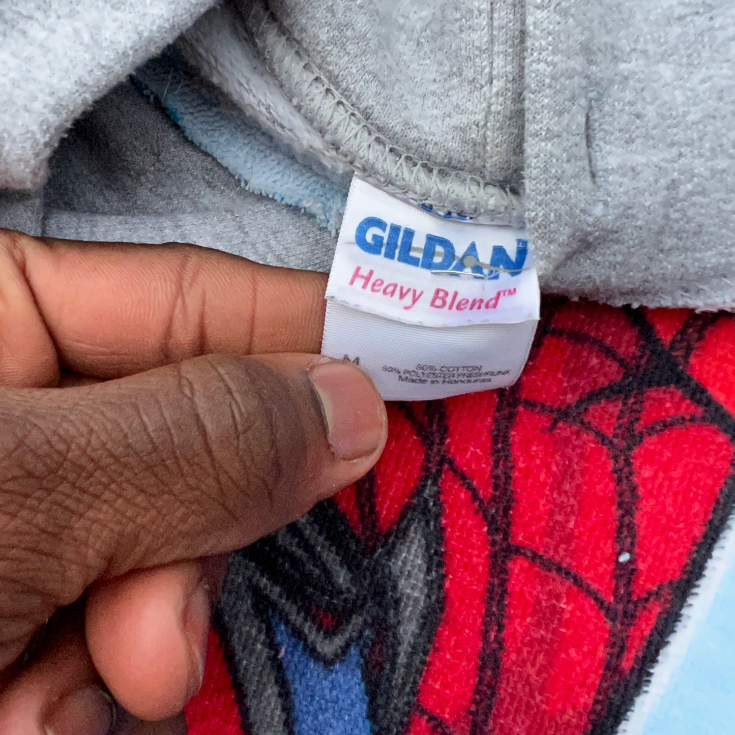 Spiderman See-Through Hoodie (M)