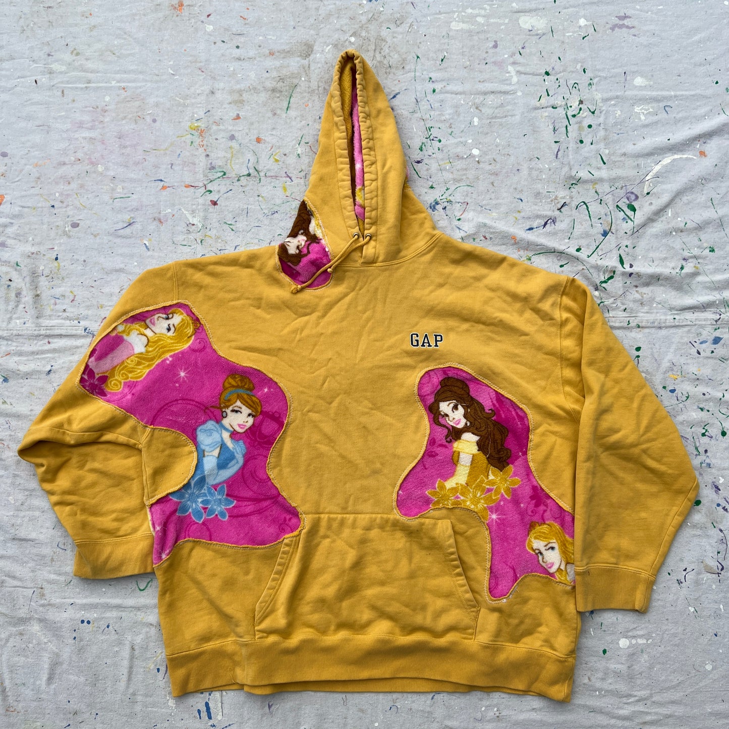 (LS) Disney Princesses See Through Hoodie (XL)