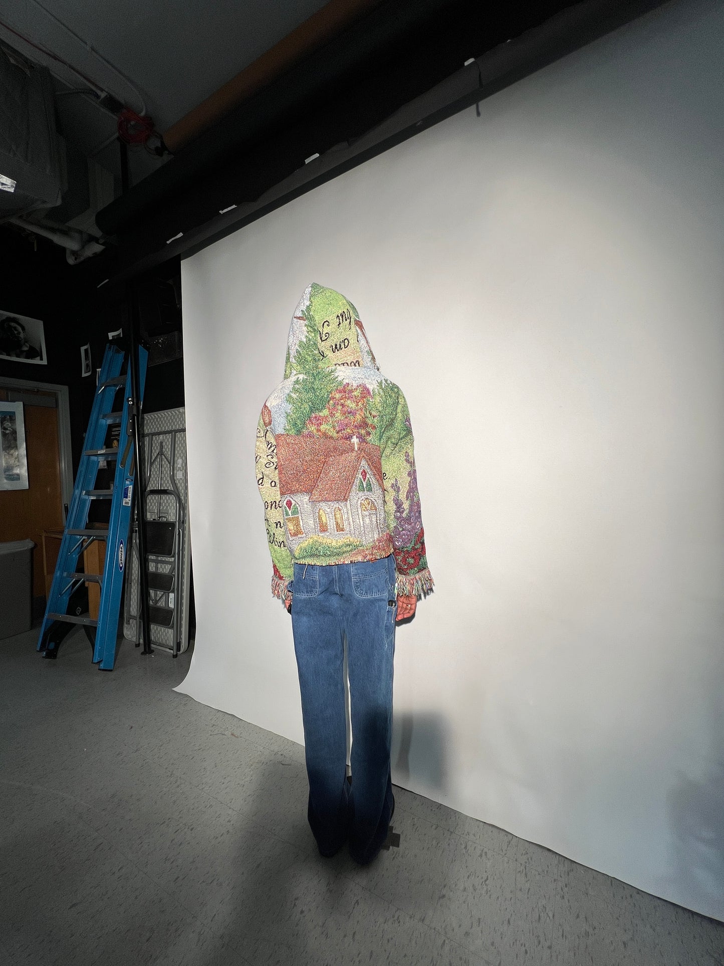 Amazing Grace Scratchwork Hoodie (L)