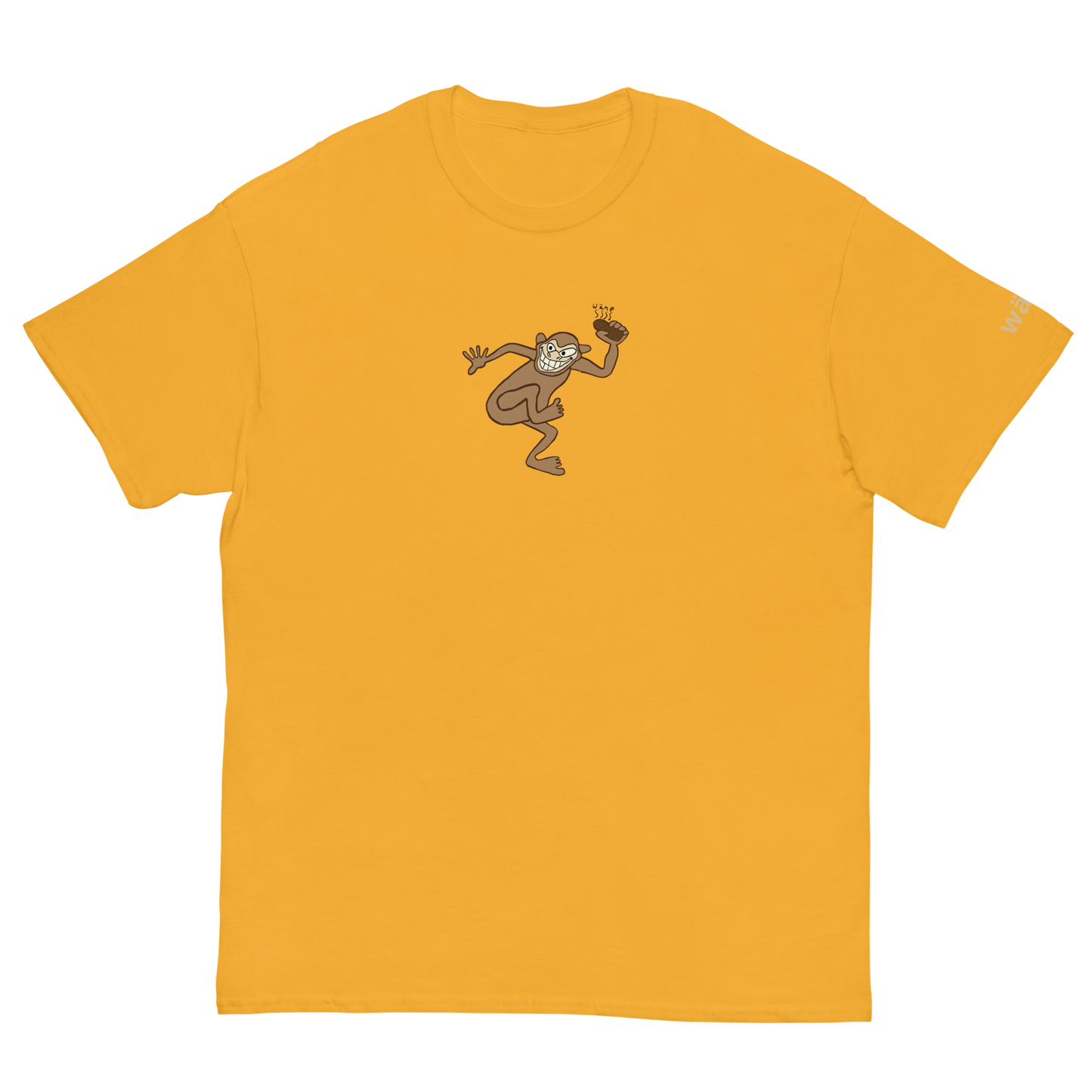 wäne "poopy monkey" tee