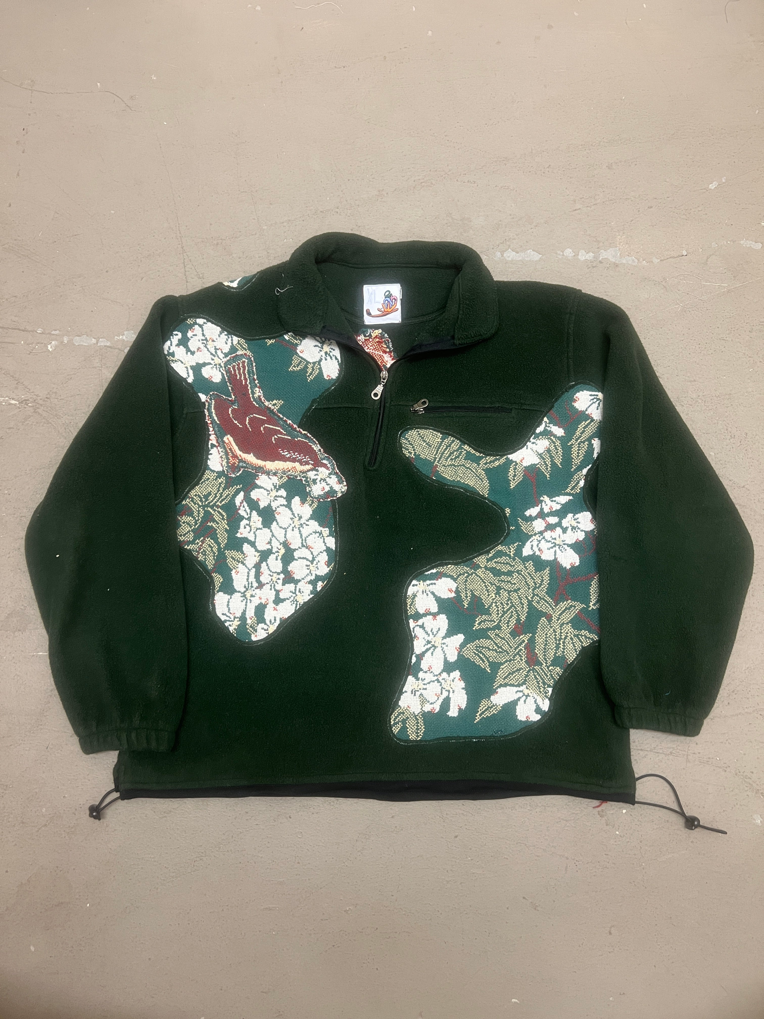 Rest on the Flowers Quarterzip (XL)
