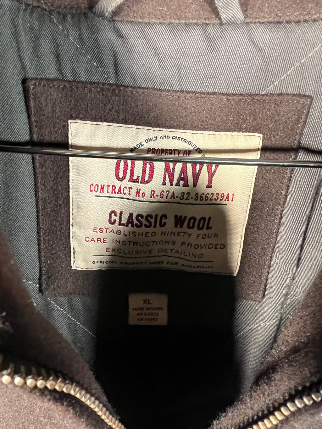 We Love You Reworked Work Jacket (XL)