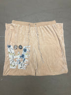 Wänelite 1 Tan Velour Sweatpants (XL)