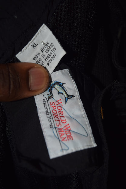 Wänelite-1 Black Fishing Shorts (XXL)