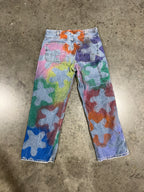(L/S) Wänesplosion Spray Paint Jeans (34/29)