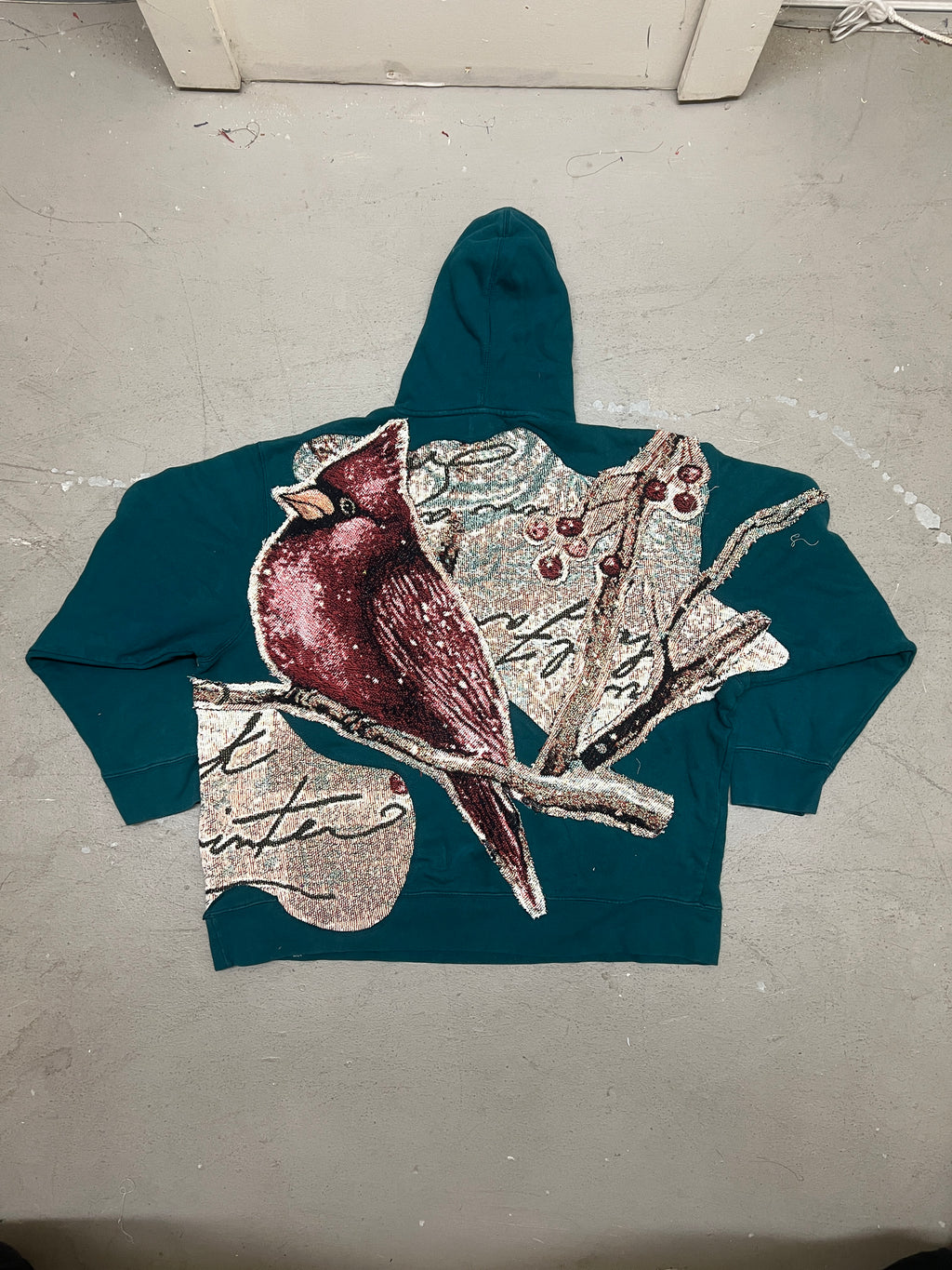 Cardinals Flying on the Script Hoodie (XXL)