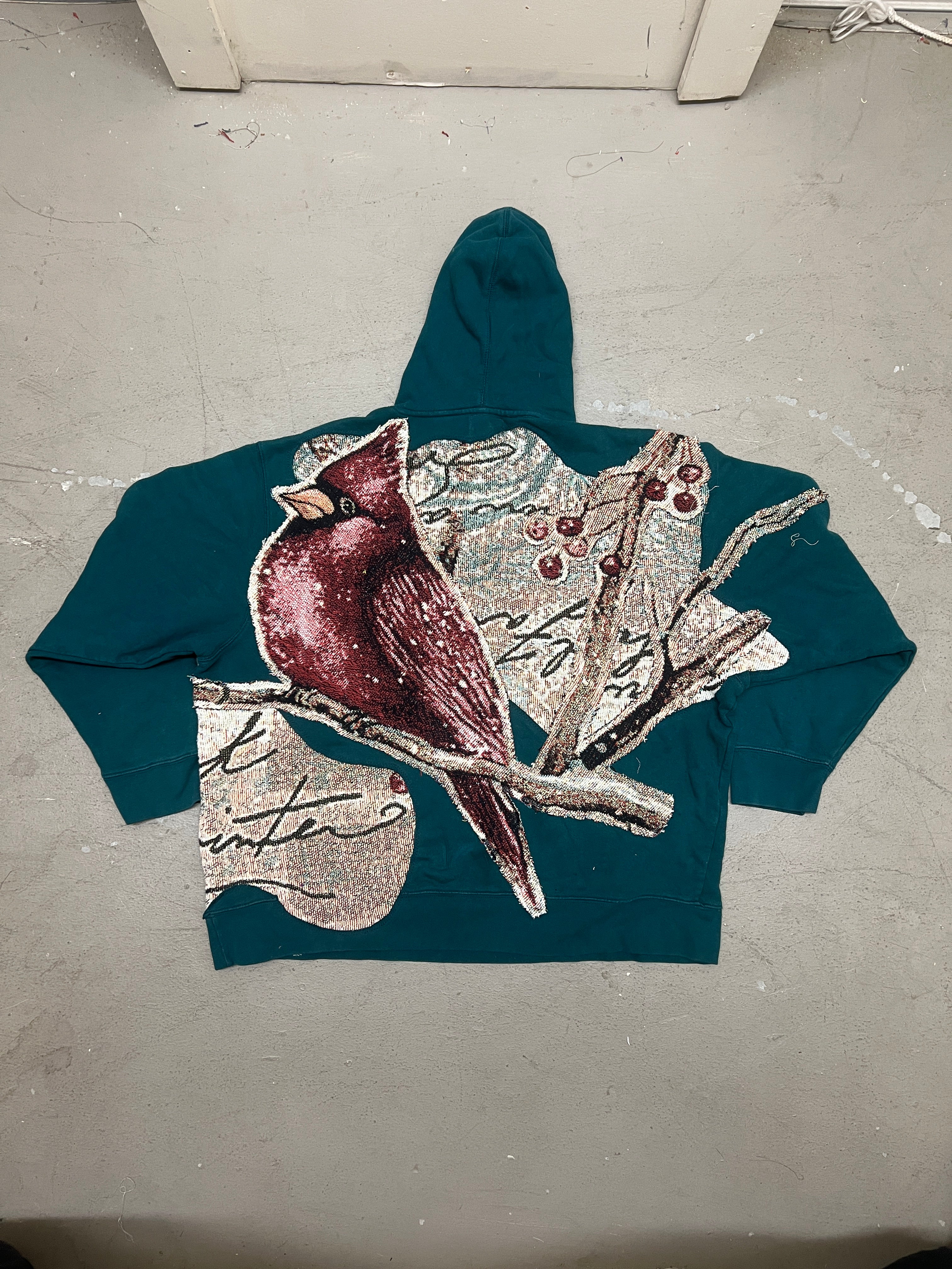 Cardinals Flying on the Script Hoodie (XXL)