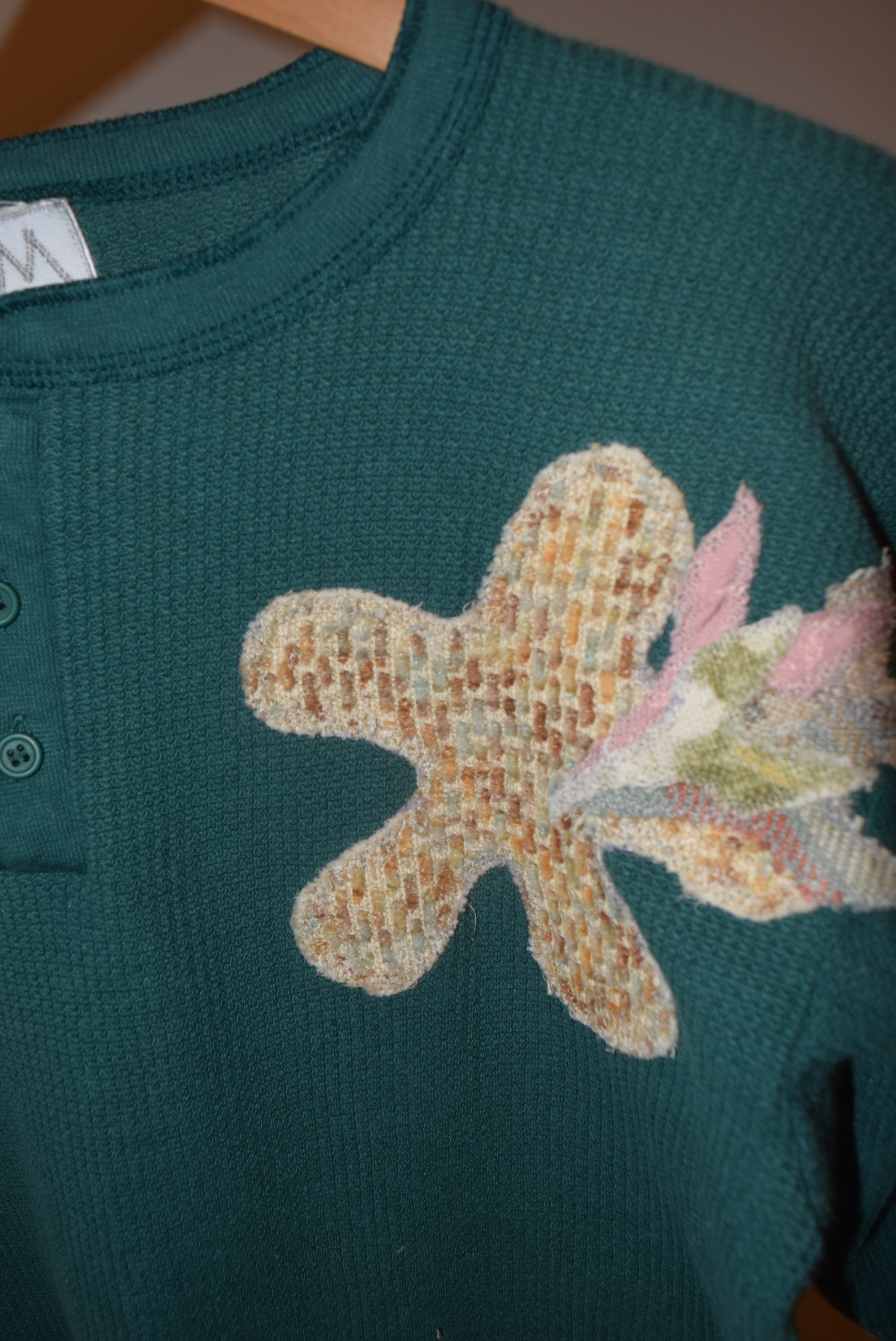 Wänelite 6 Waffle Longsleeve Henley (M)