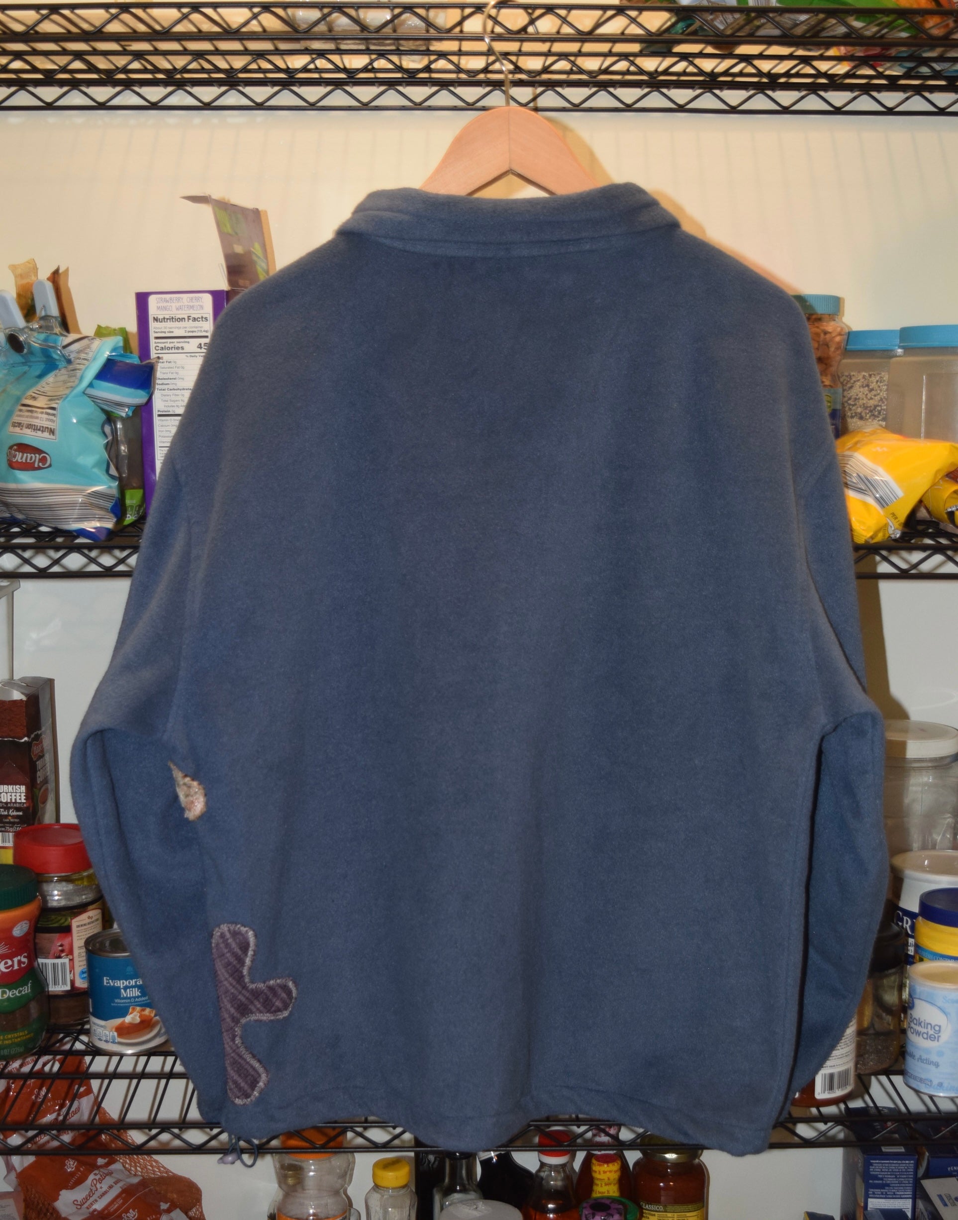 Semi Starstruck Fleece Jacket (Multicolor/Slate Blue)- L