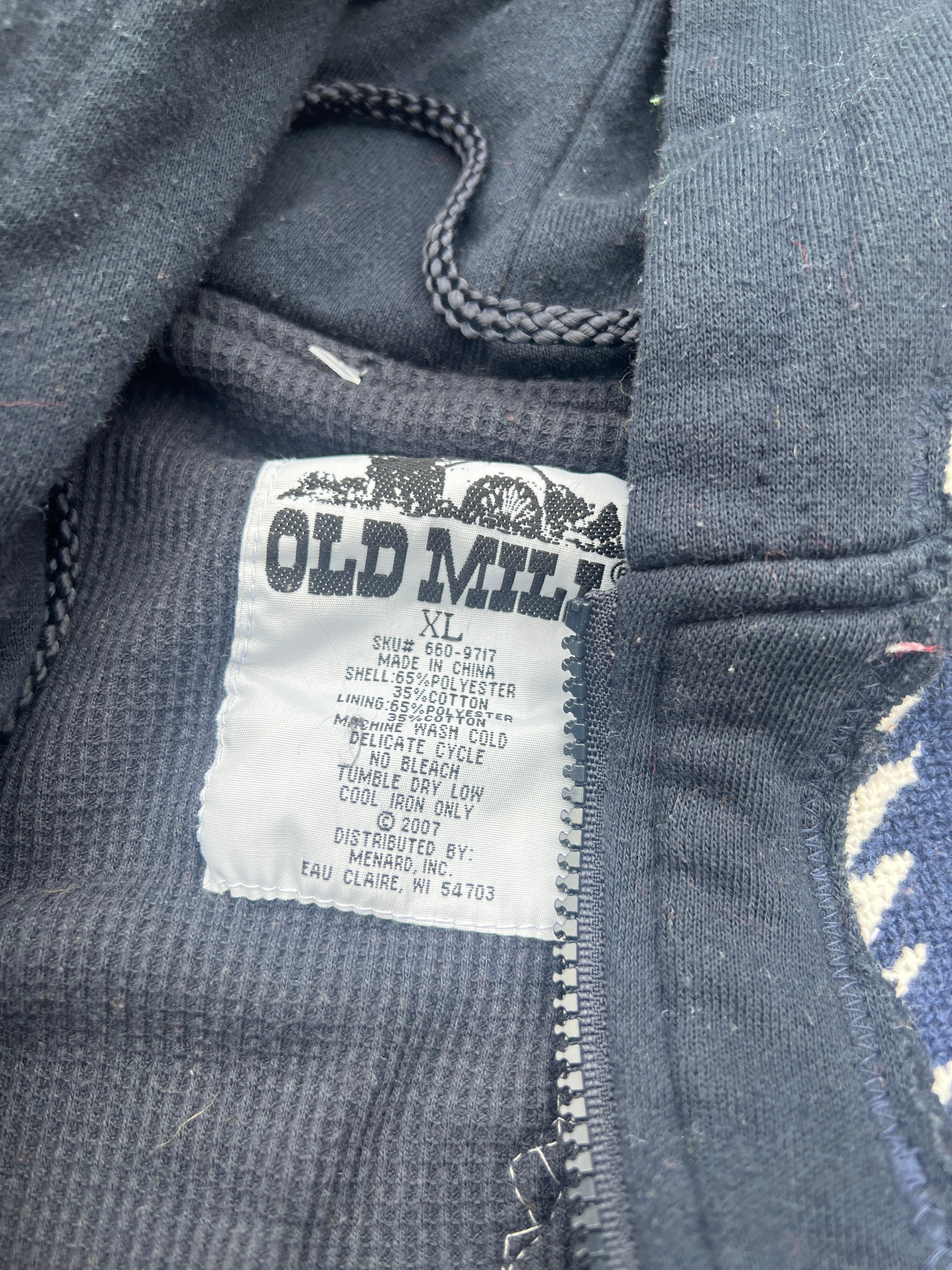 Quiet Day on the Lake See Through Hoodie (XL)