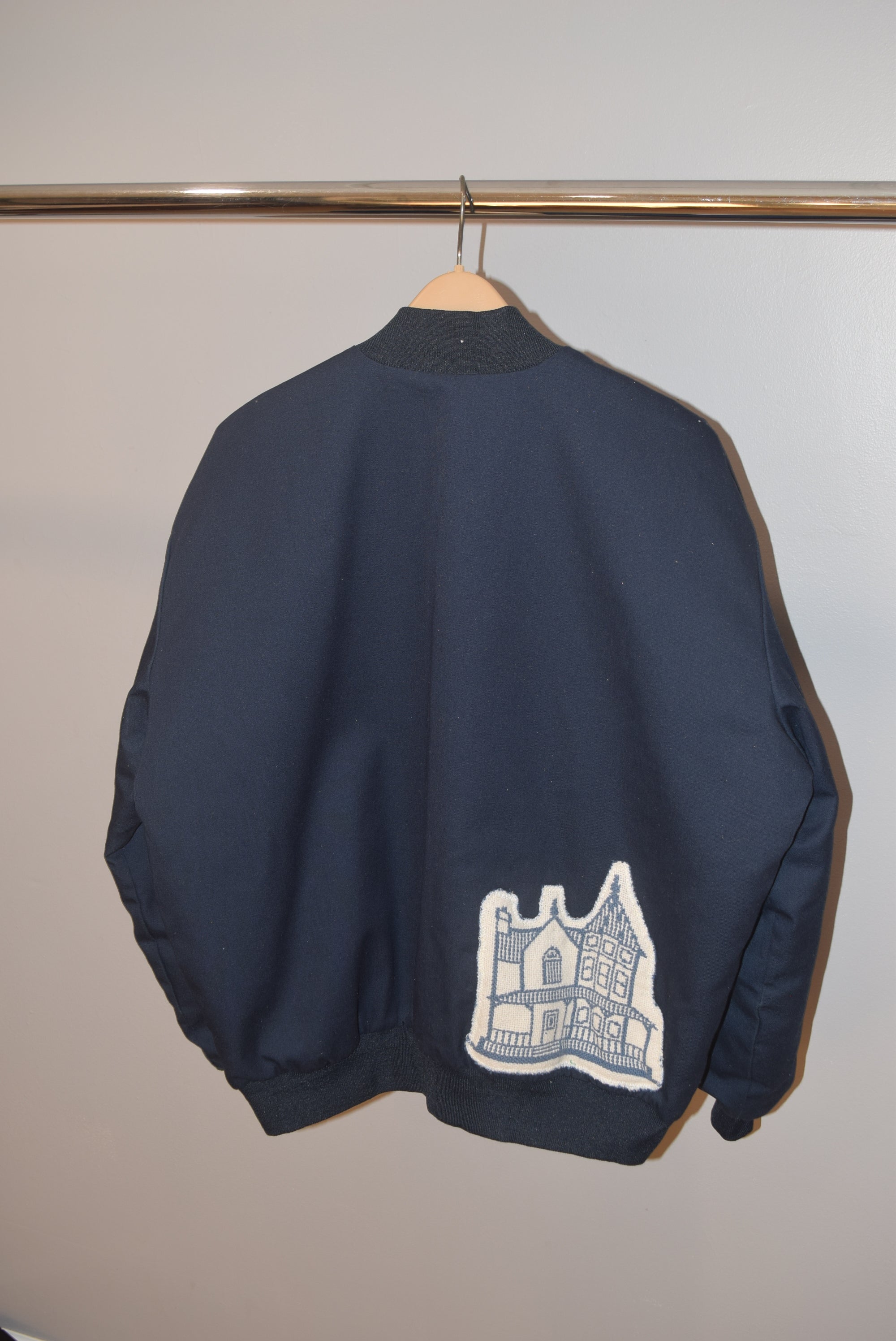 BIblically Accurate Houses Work Bomber Jacket (XXL)