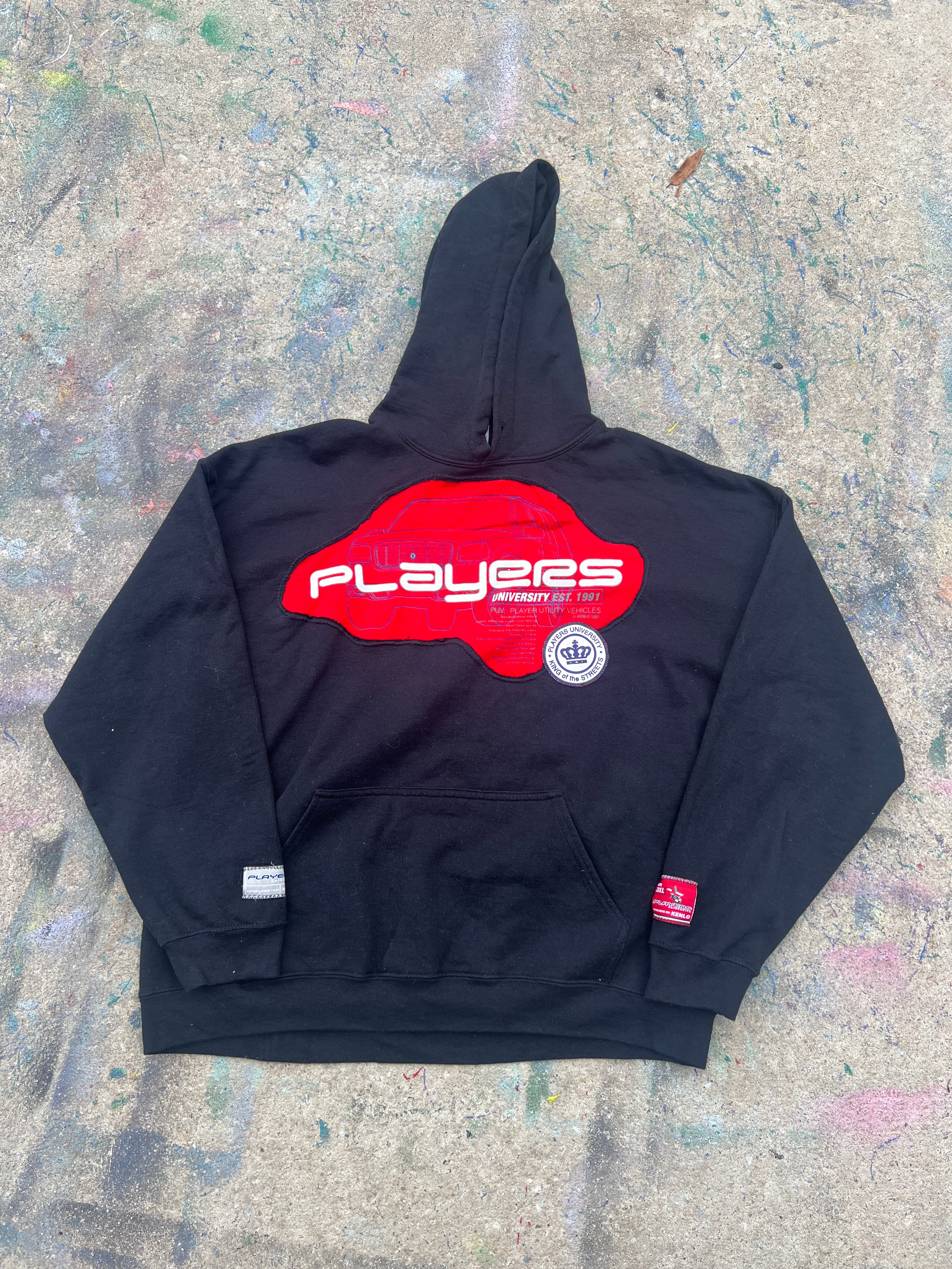 Players University See-Through Hoodie (XL)