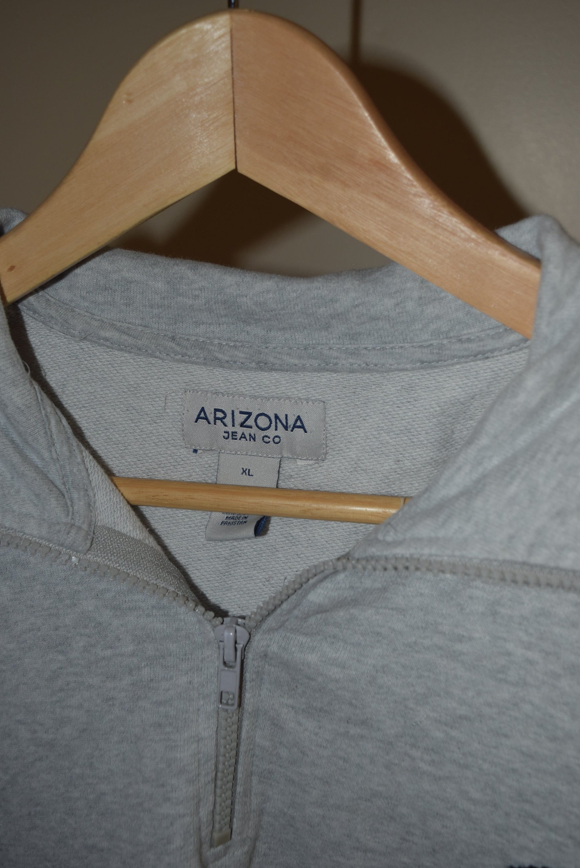 Angel on my Heart, Devil on my Back Quarterzip (XL)